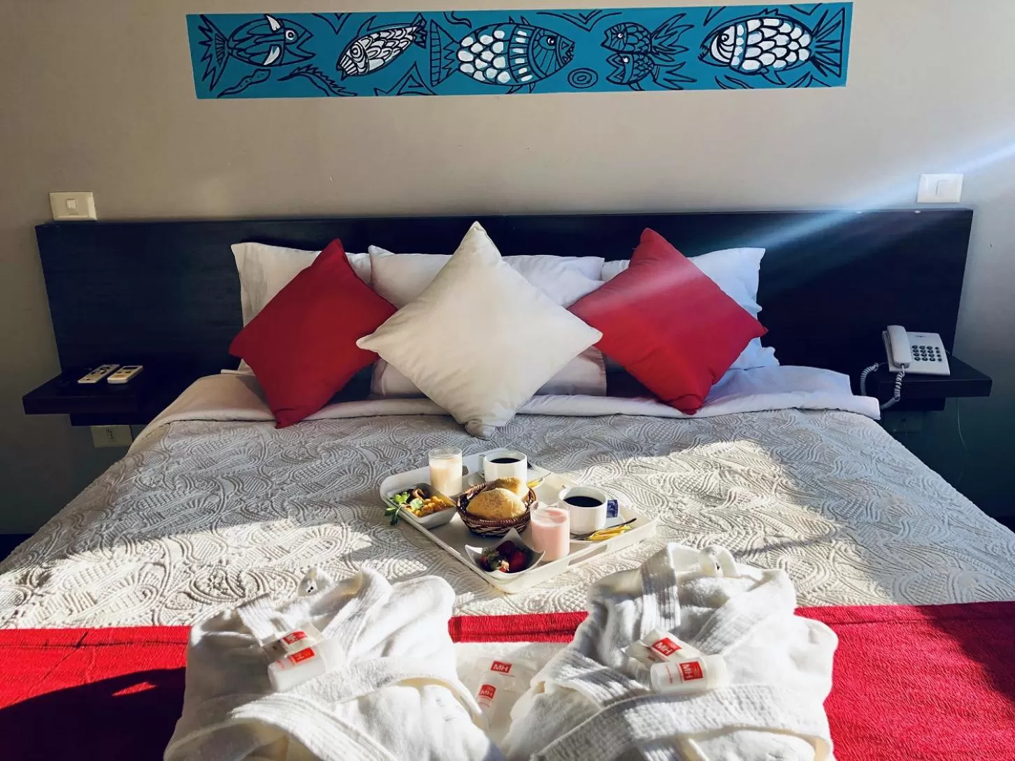 Bed in Hotel Azul by MH