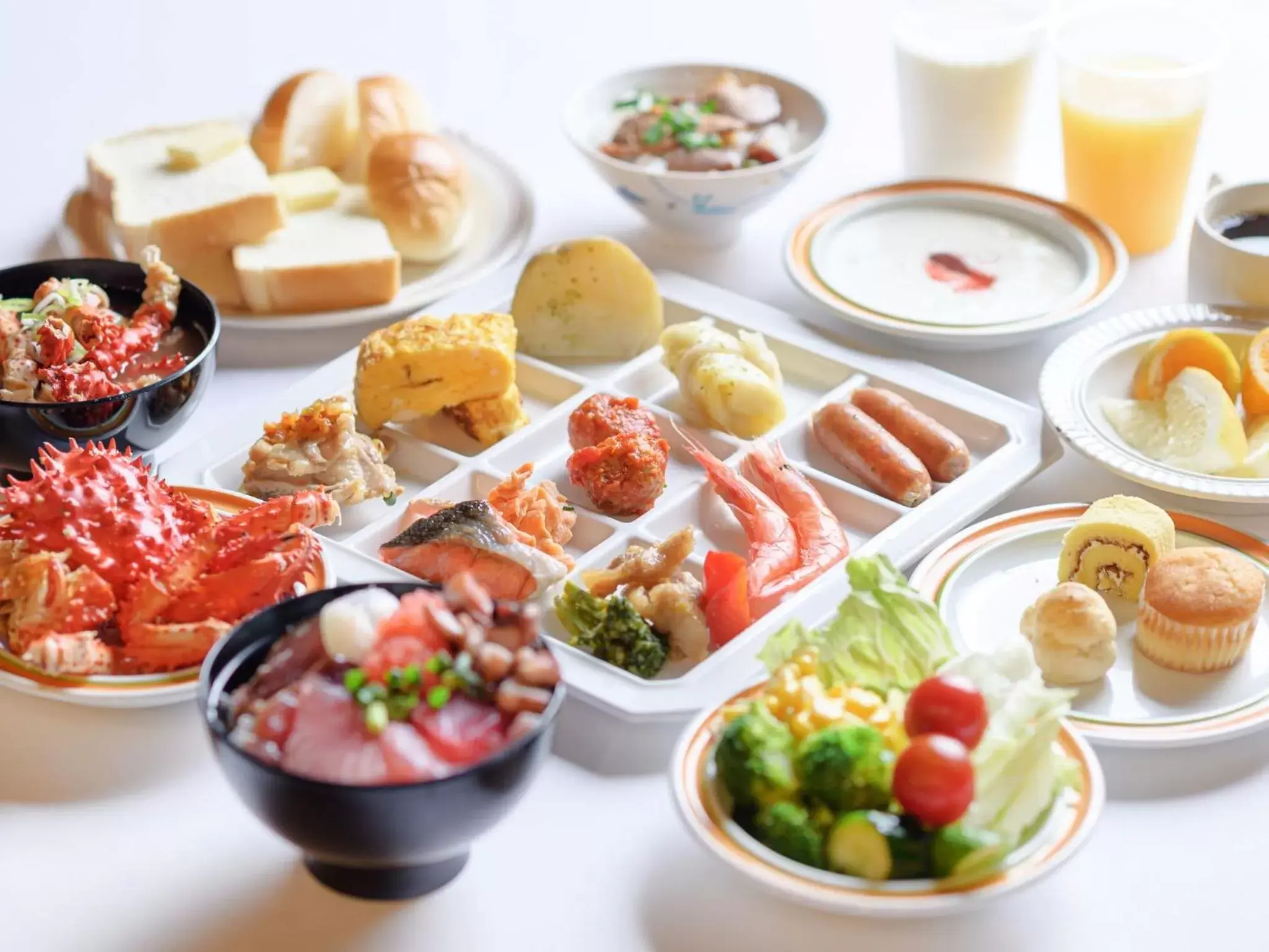 Buffet breakfast in APA Hotel & Resort Sapporo