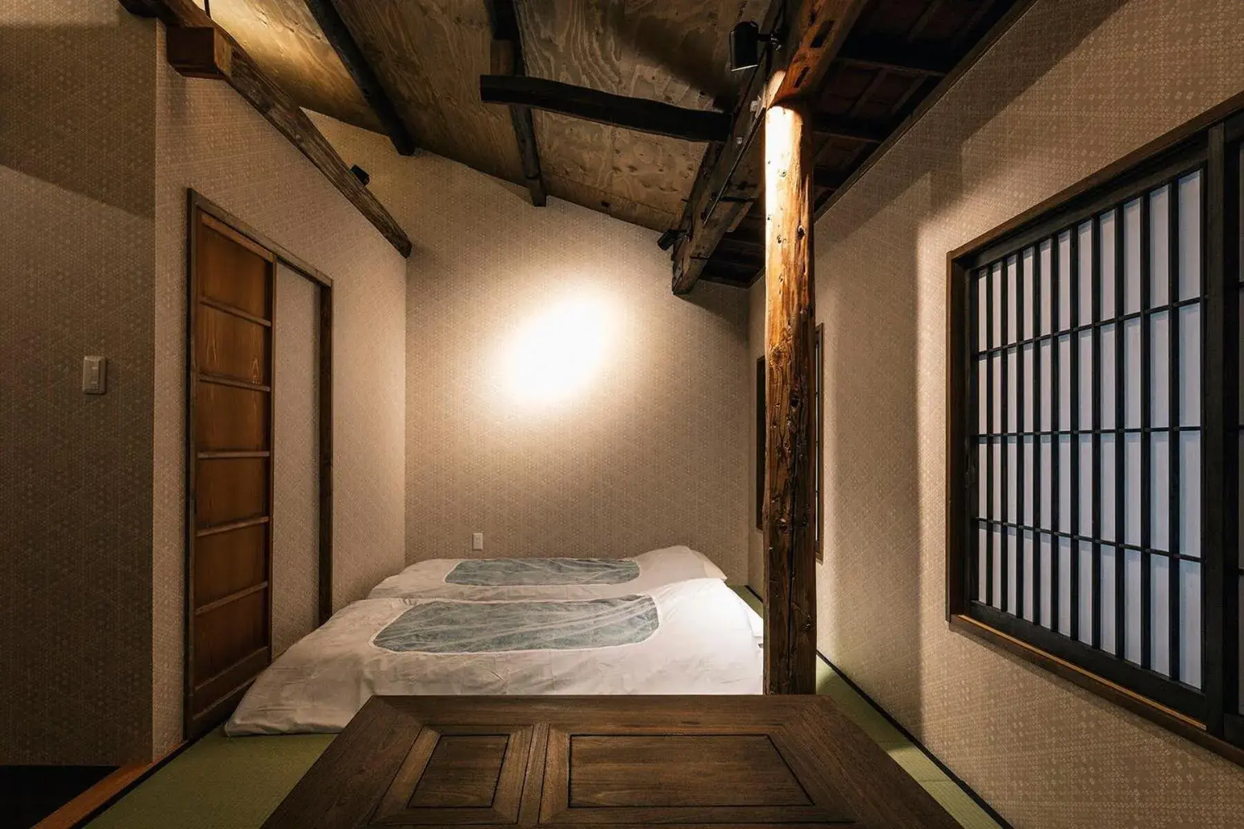 Bed in Hazuki Kyoto