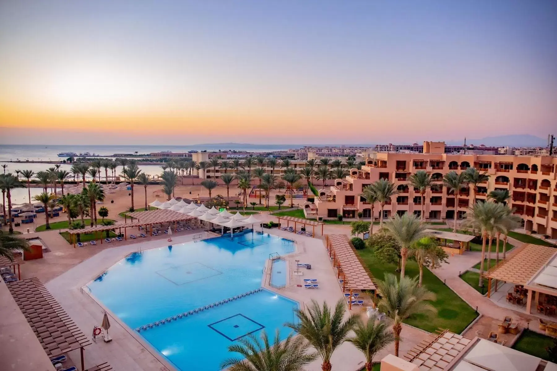 Property building, Pool View in Continental Hotel Hurghada