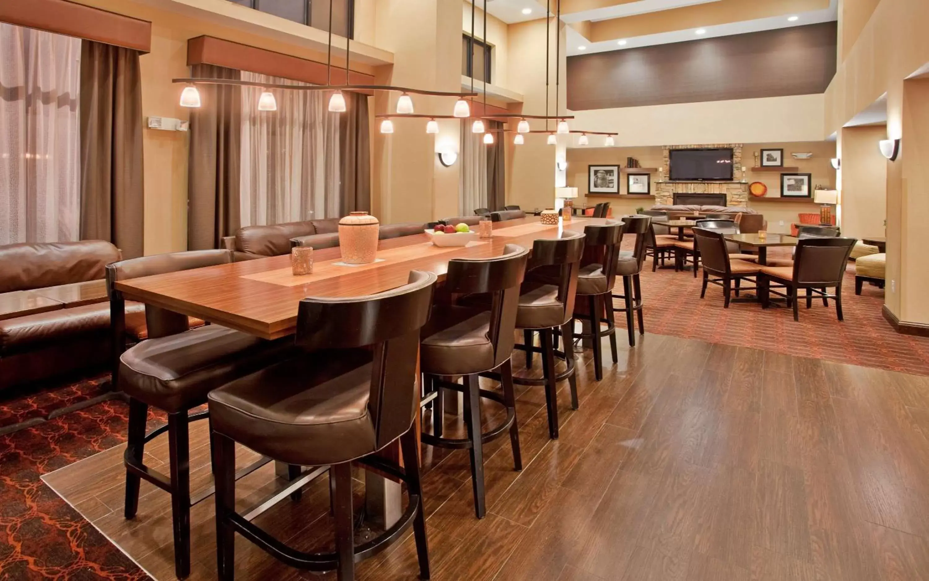 Lobby or reception, Restaurant/Places to Eat in Hampton Inn & Suites Aberdeen