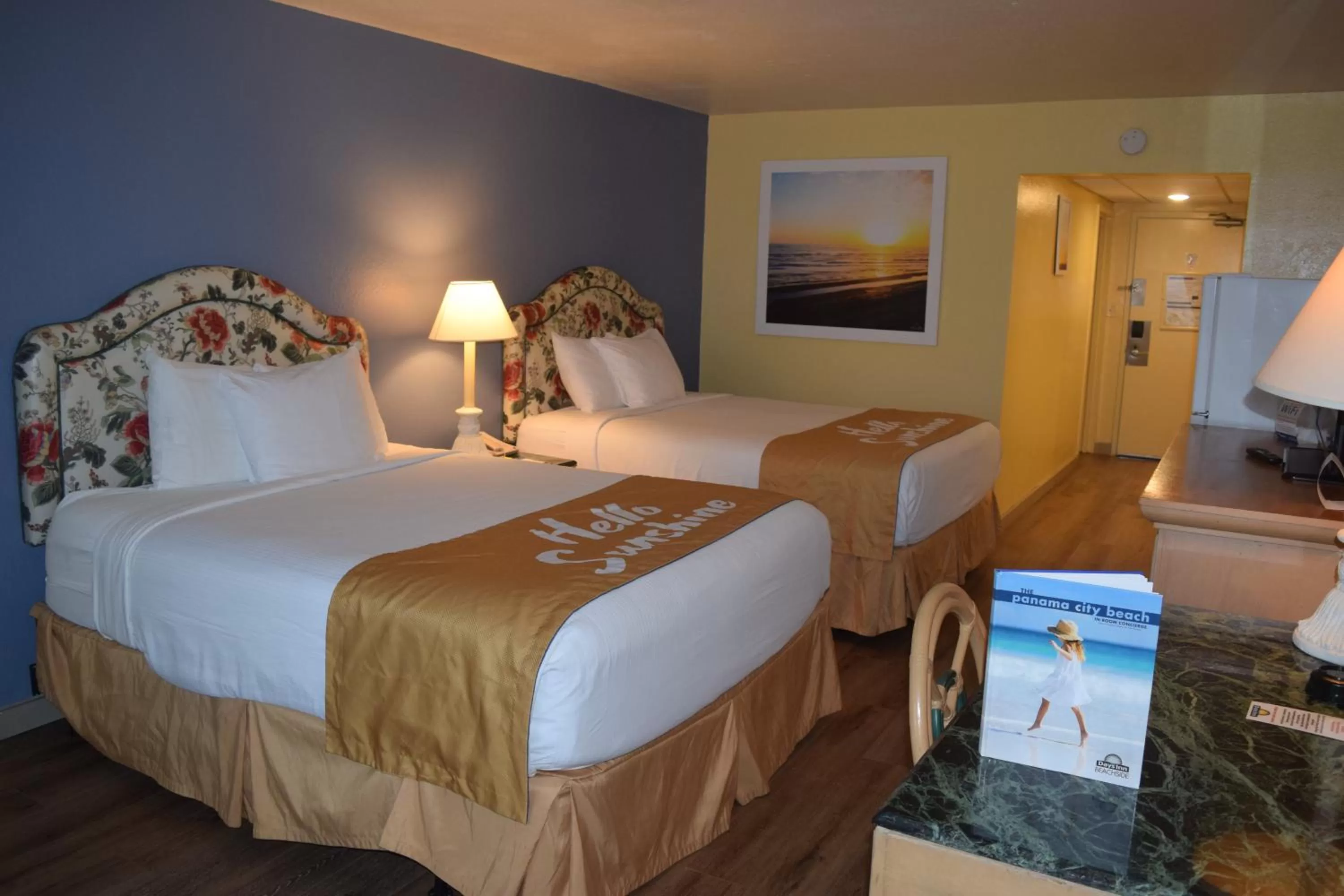 Bedroom, Bed in Days Inn by Wyndham Panama City Beach Beachfront Resort