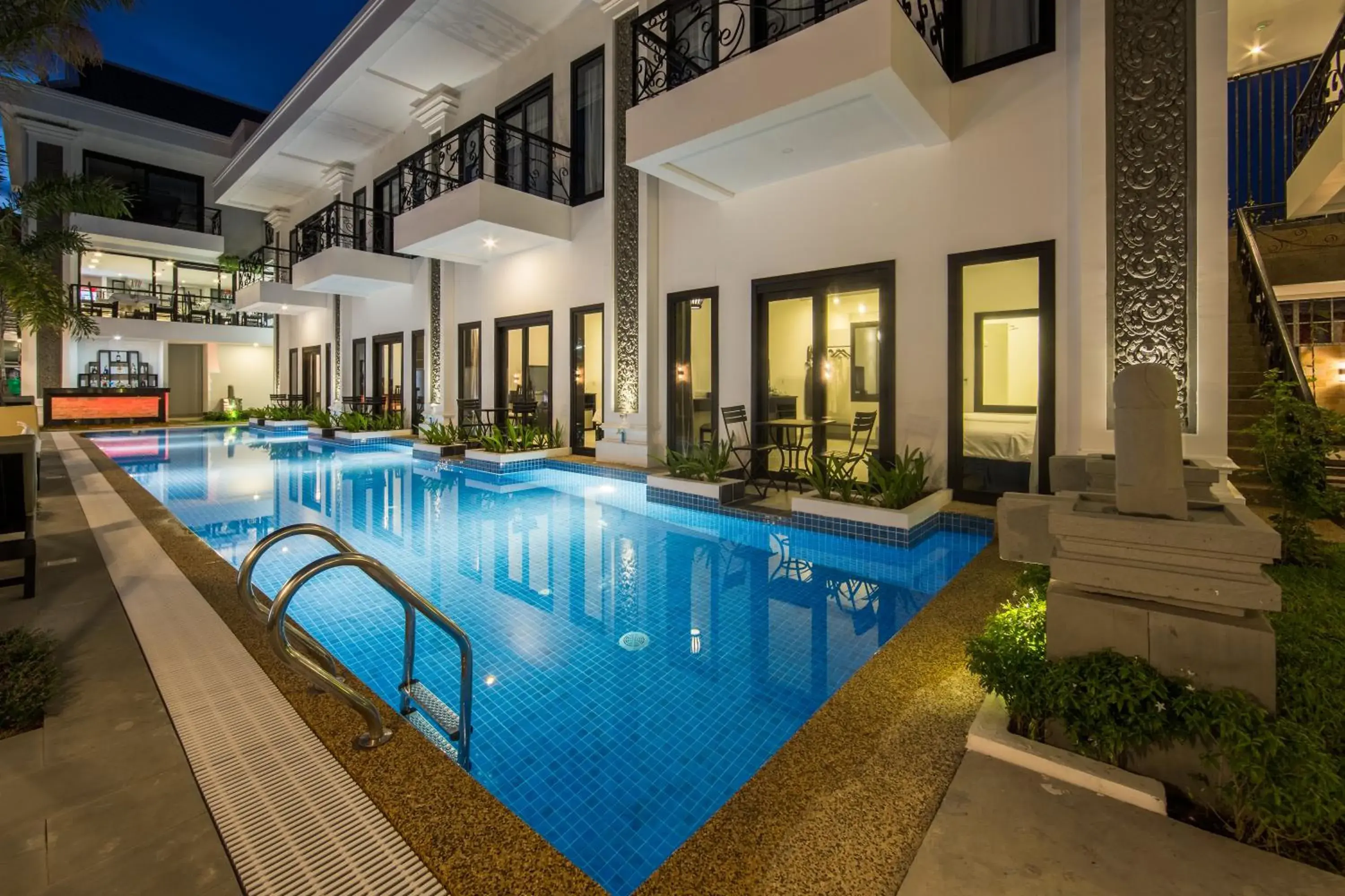 Property building, Swimming Pool in Aroma Angkor Boutique Hotel