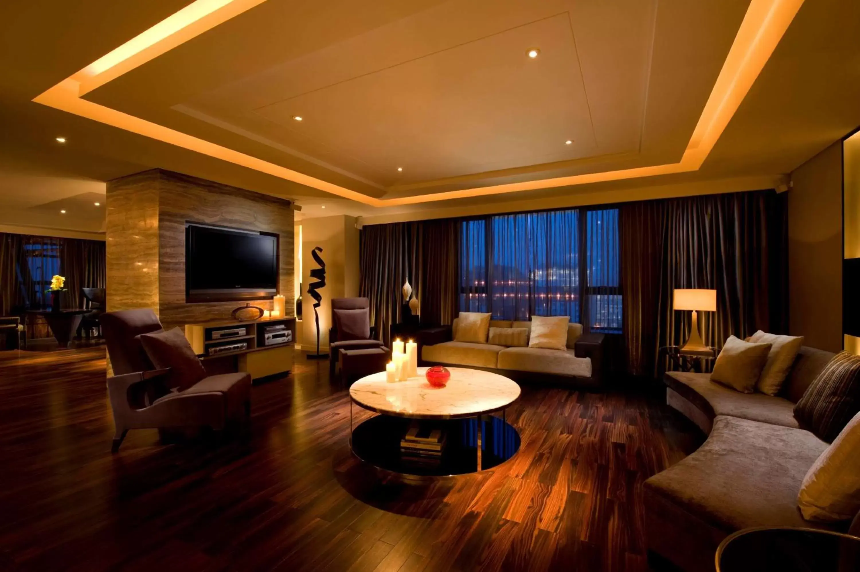 Living room, Seating Area in Hilton Beijing Wangfujing