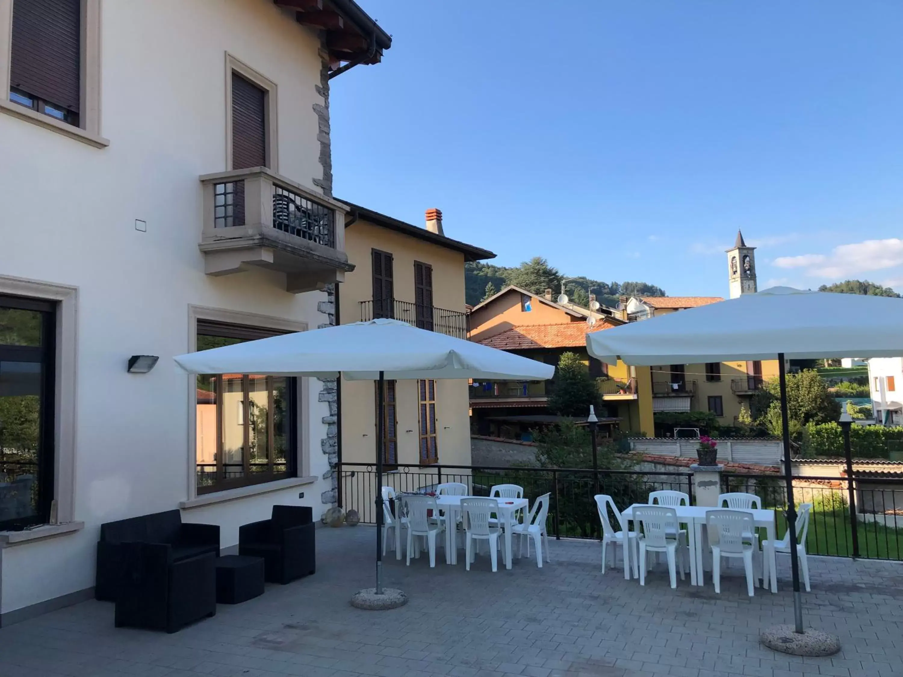 Patio, Restaurant/Places to Eat in Albergo Sala