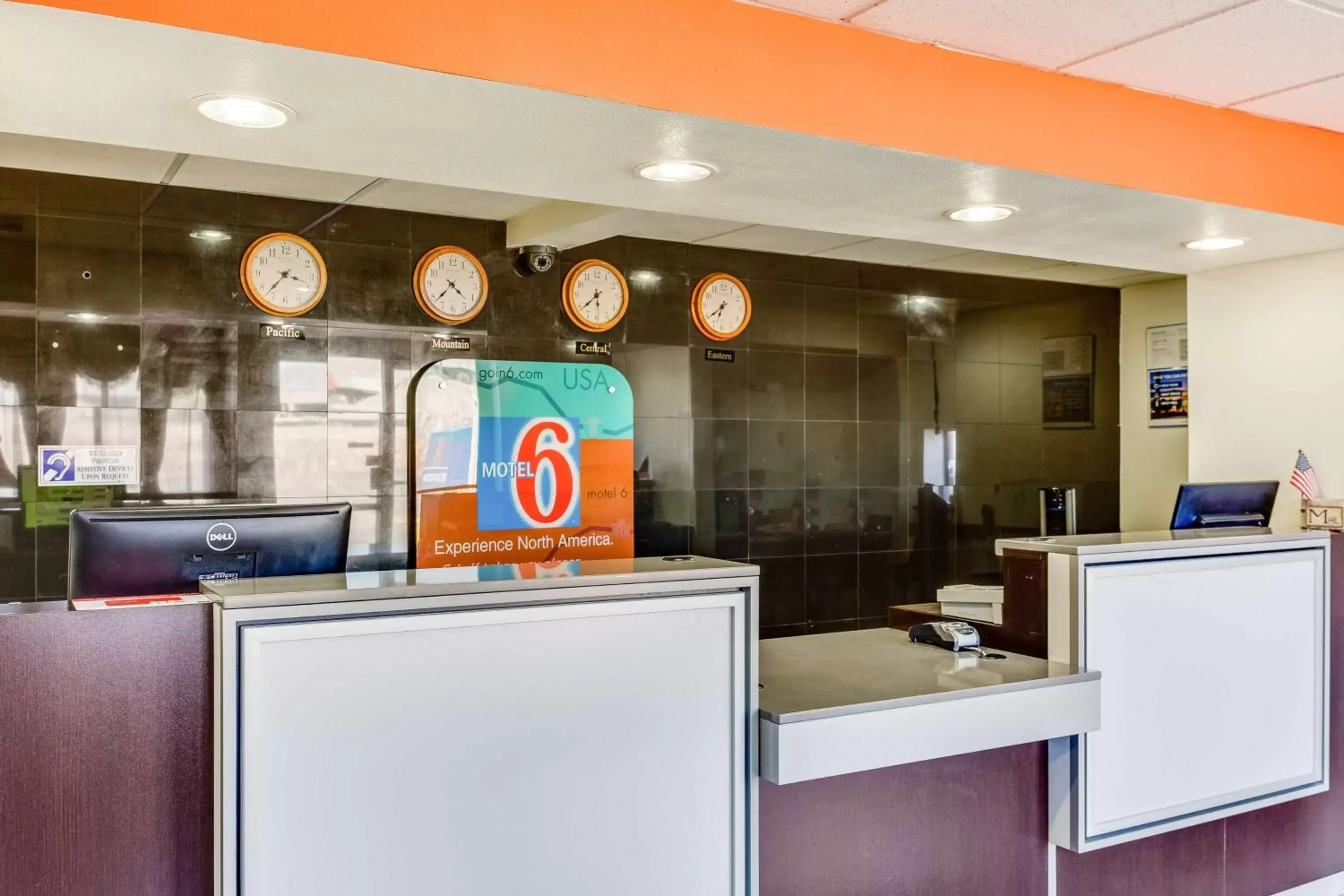 Property logo or sign, Lobby/Reception in Motel 6-El Paso, TX - West