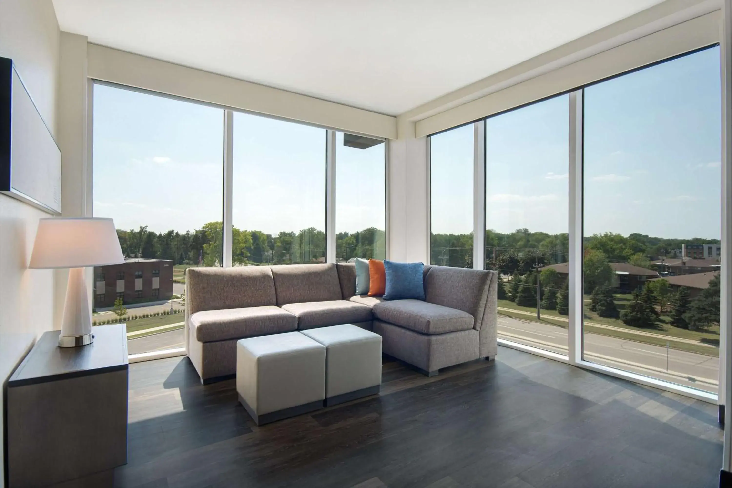 Bedroom in Hyatt House Mall Of America Msp Airport Bedroom in Hyatt House Mall Of America Msp Airport