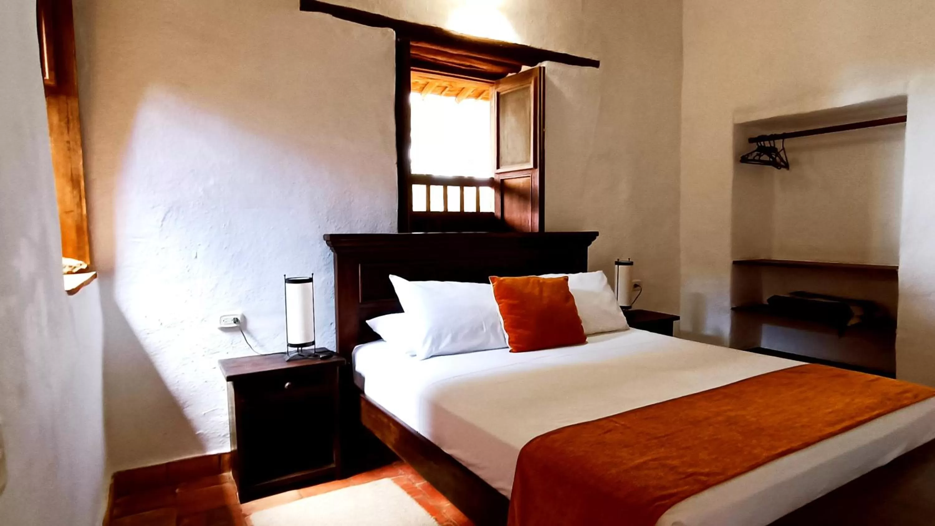 Bed in Hotel Finca Buenos Aires Barichara