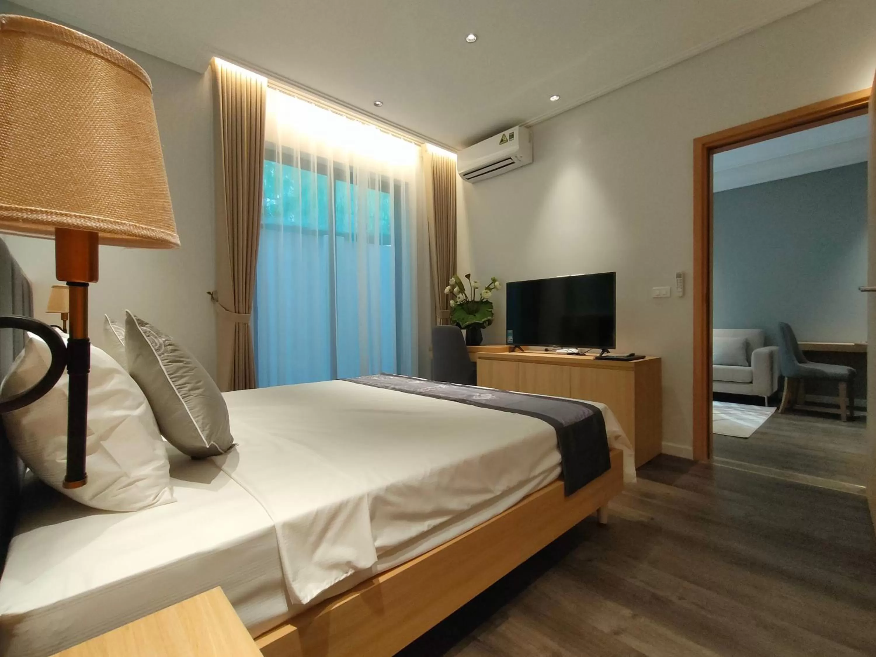 Bed in Hồng Gia Tuệ Lake View