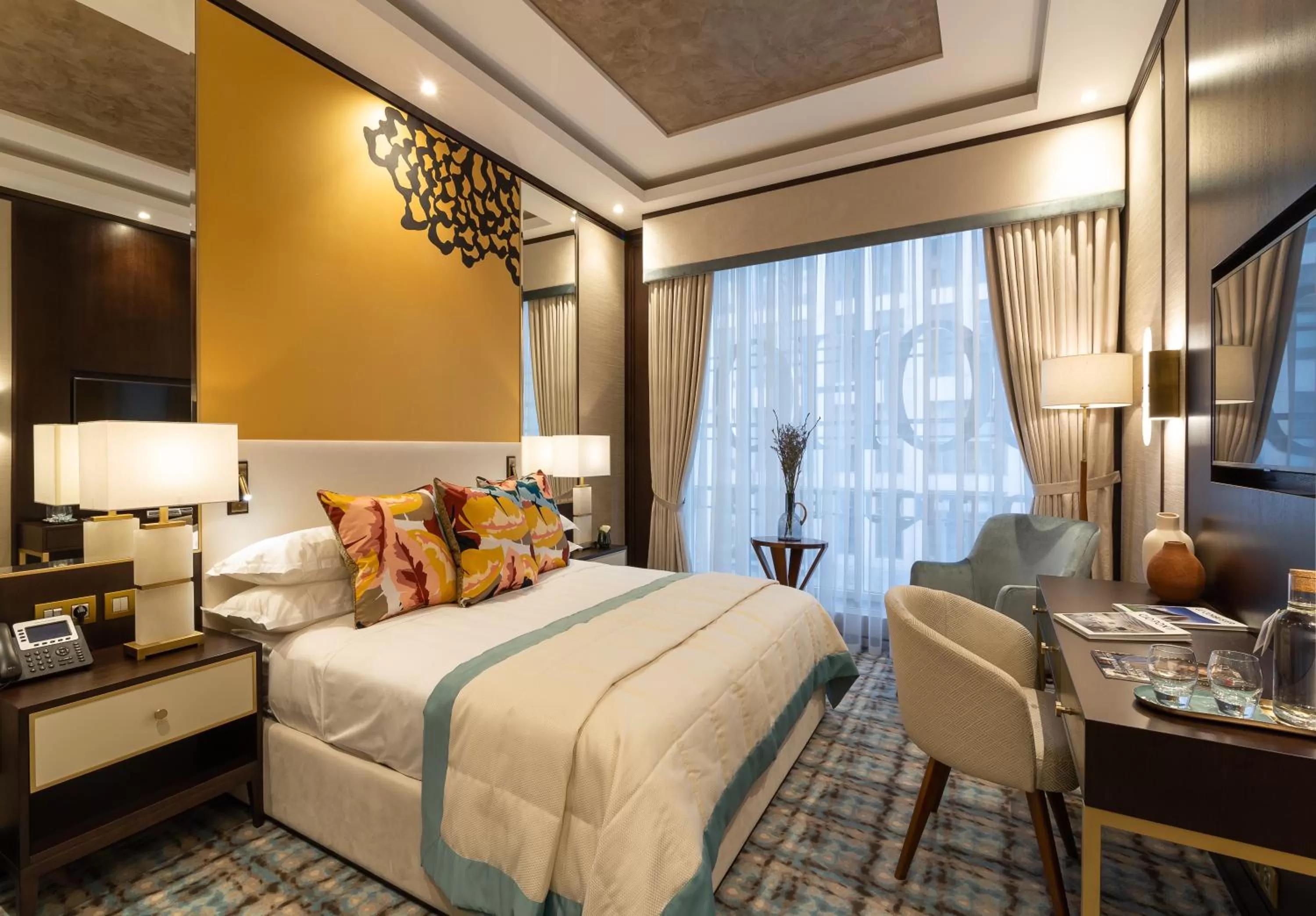 Bed in SOHO boutique hotel