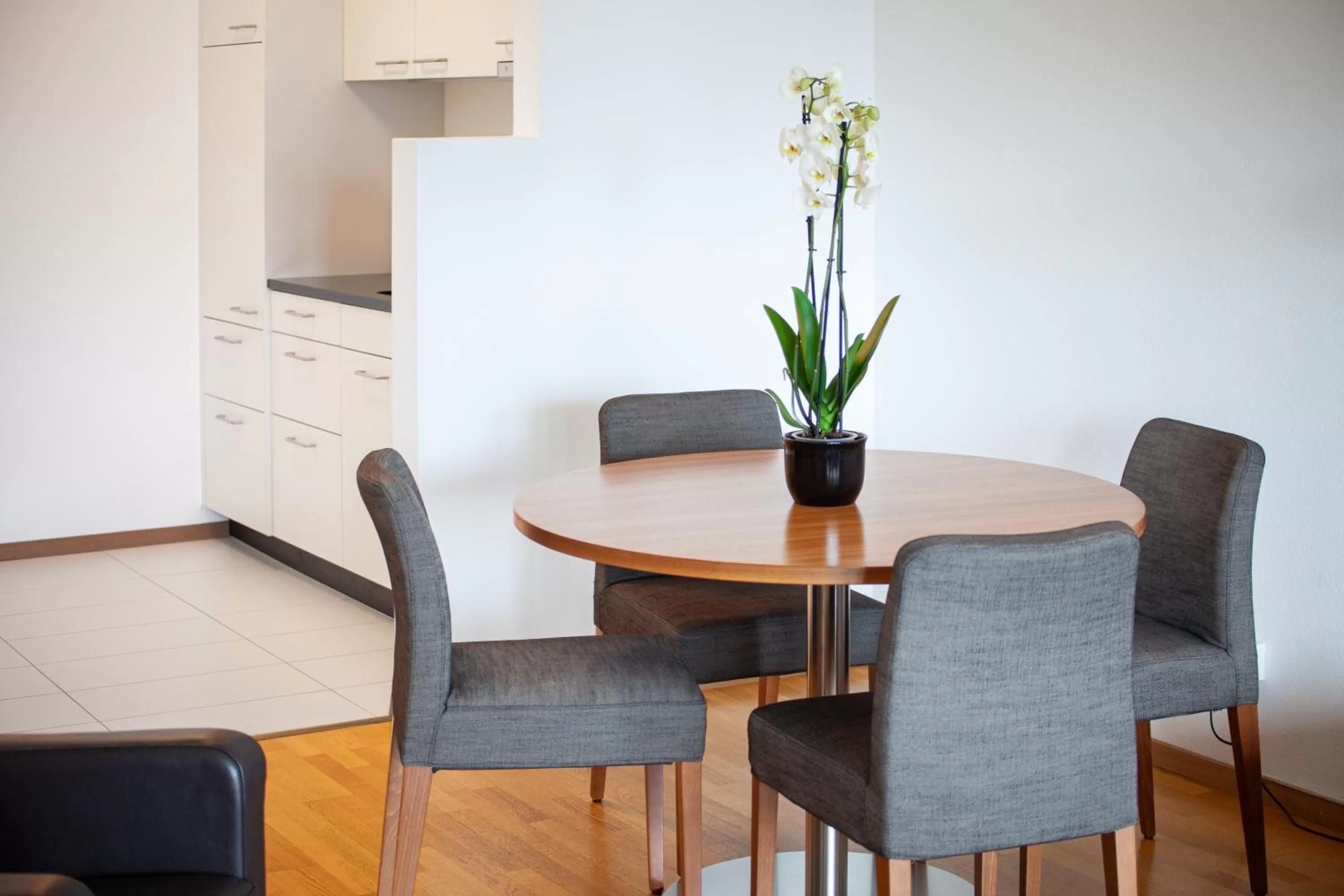 Kitchen or kitchenette in Tertianum Residenza Al Parco Appartements & Restaurant