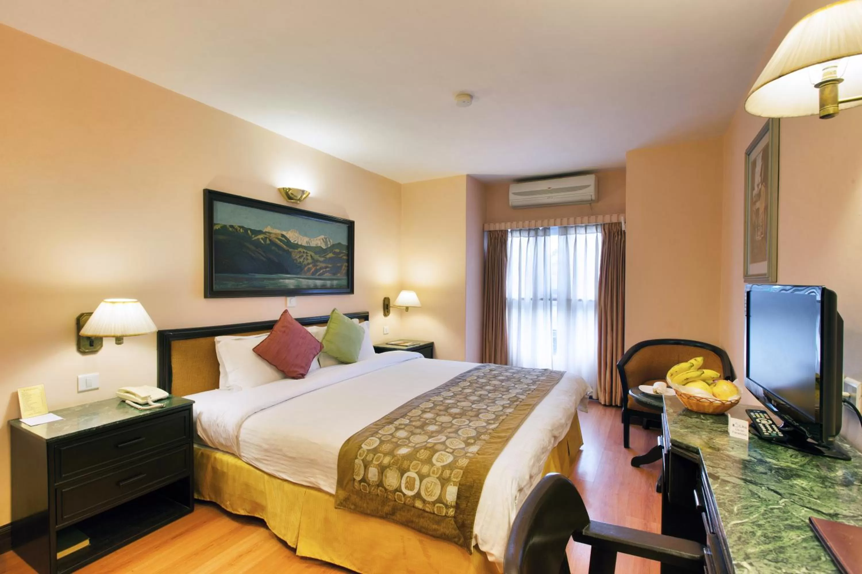 Photo of the whole room, Bed in Hotel Shanker-Palatial Heritage Kathmandu