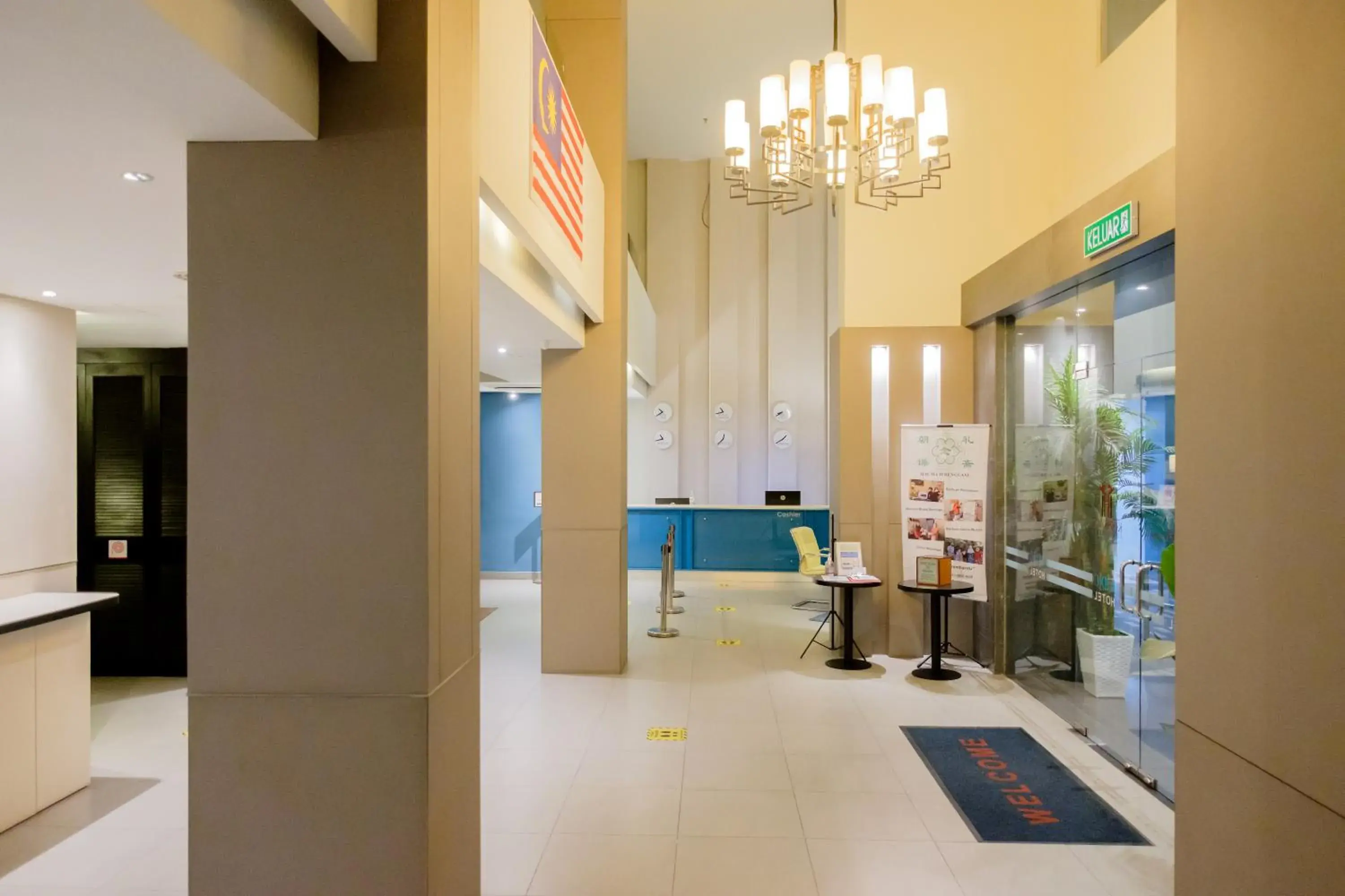 Lobby or reception, Lobby/Reception in Koptown EDC Hotel Kuala Lumpur