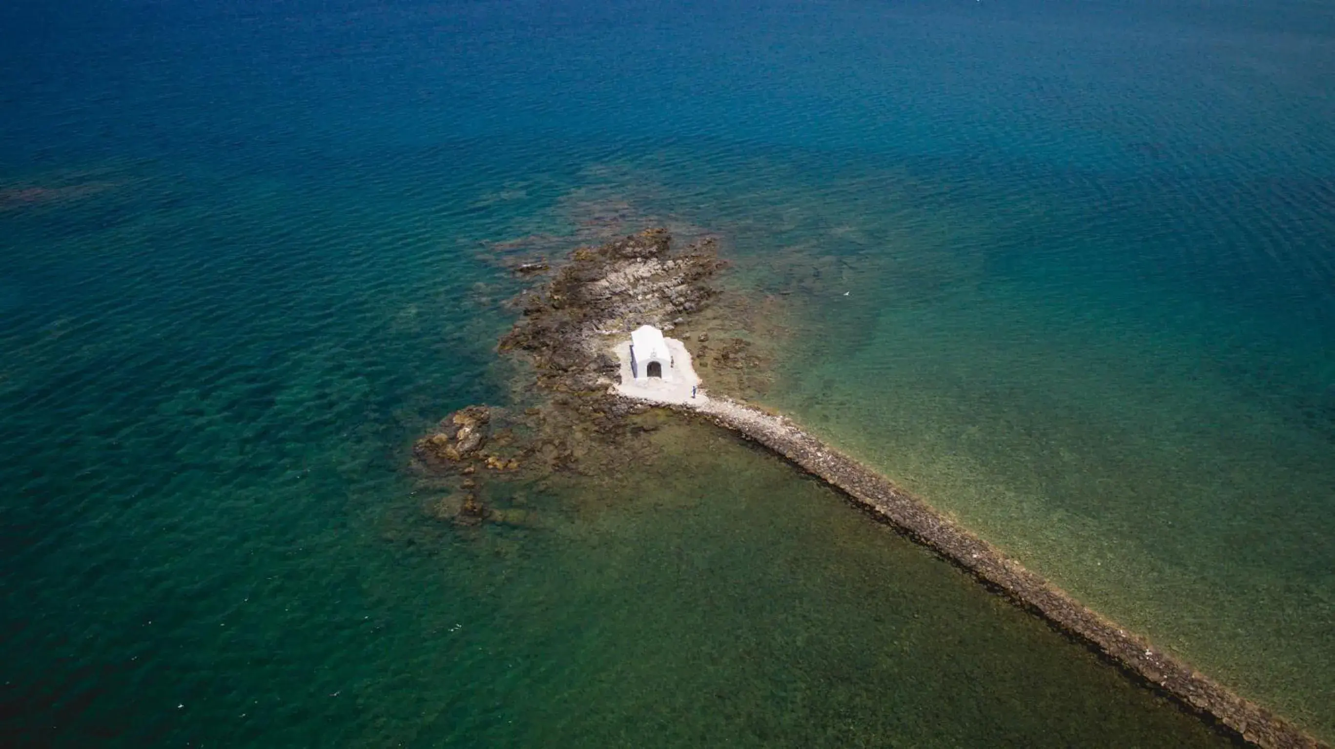 Bird's-eye View in Georgioupolis Beach Hotel