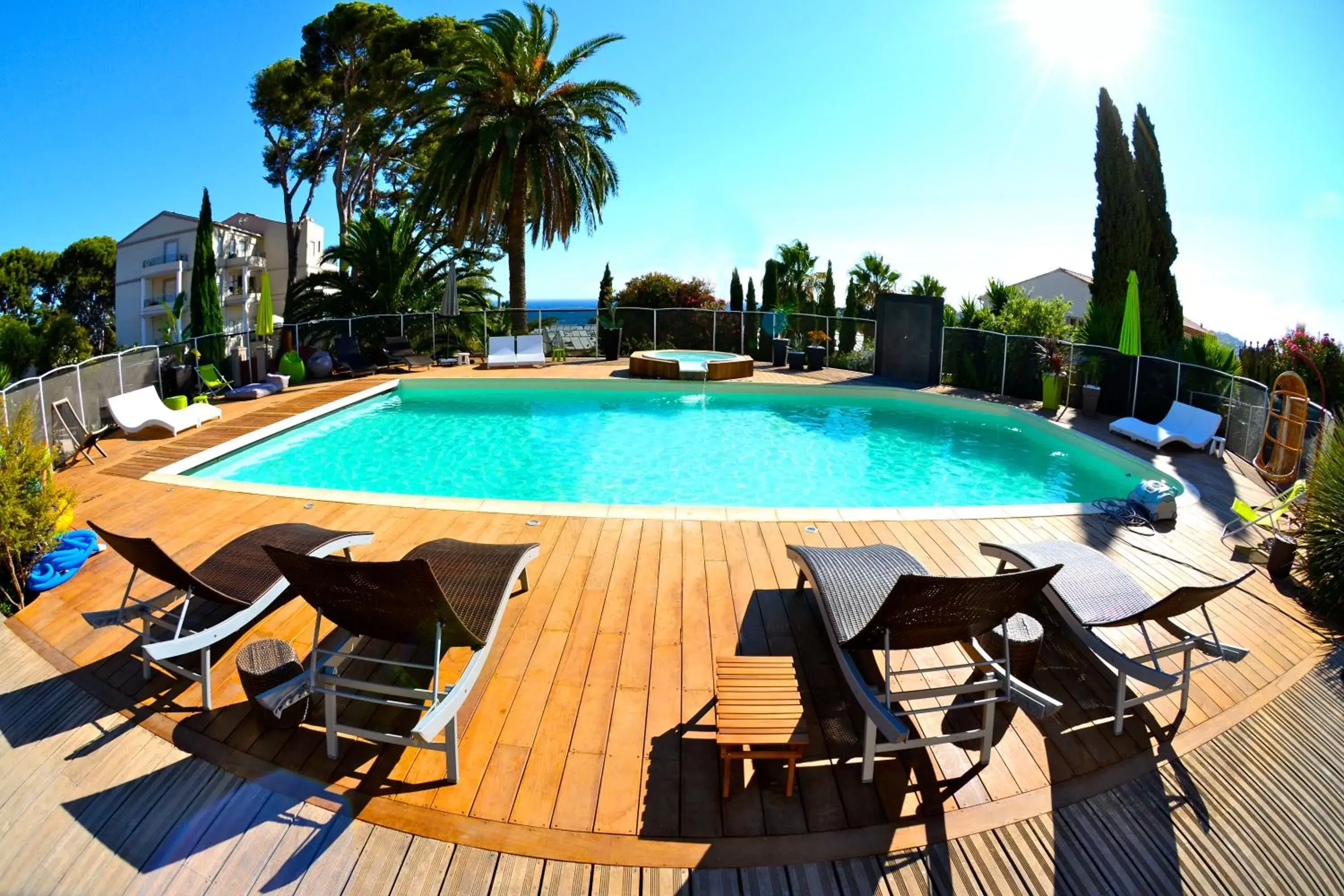 Swimming Pool in B&B Val D'azur