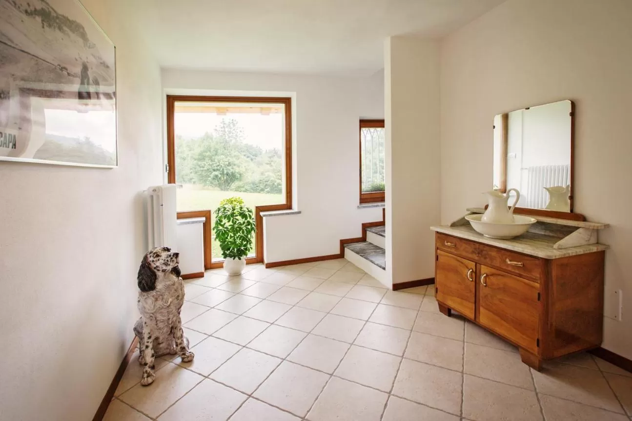 Decorative detail in Albergo Diffuso Tolmezzo