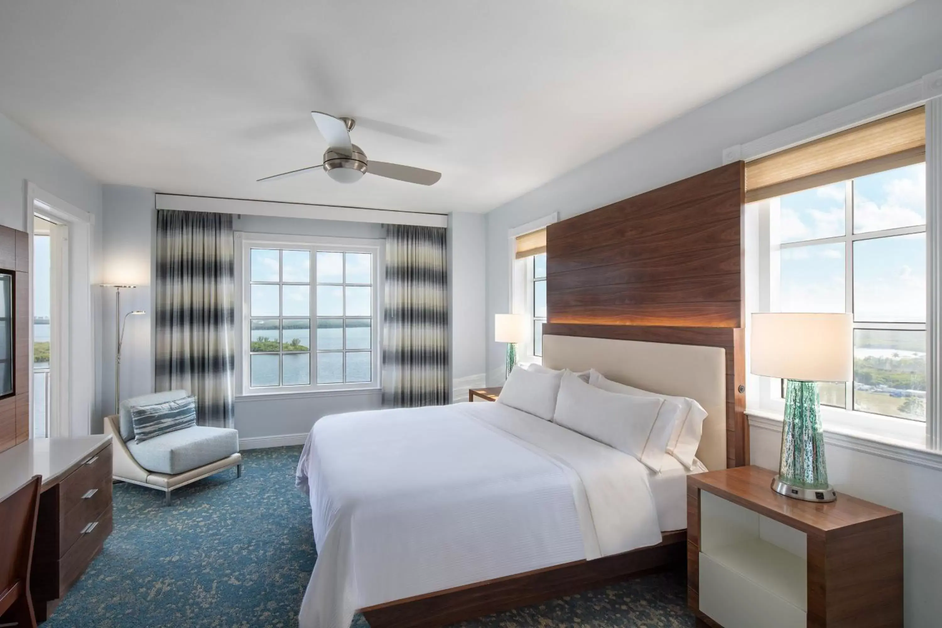 Bedroom, Bed in The Westin Cape Coral Resort at Marina Village