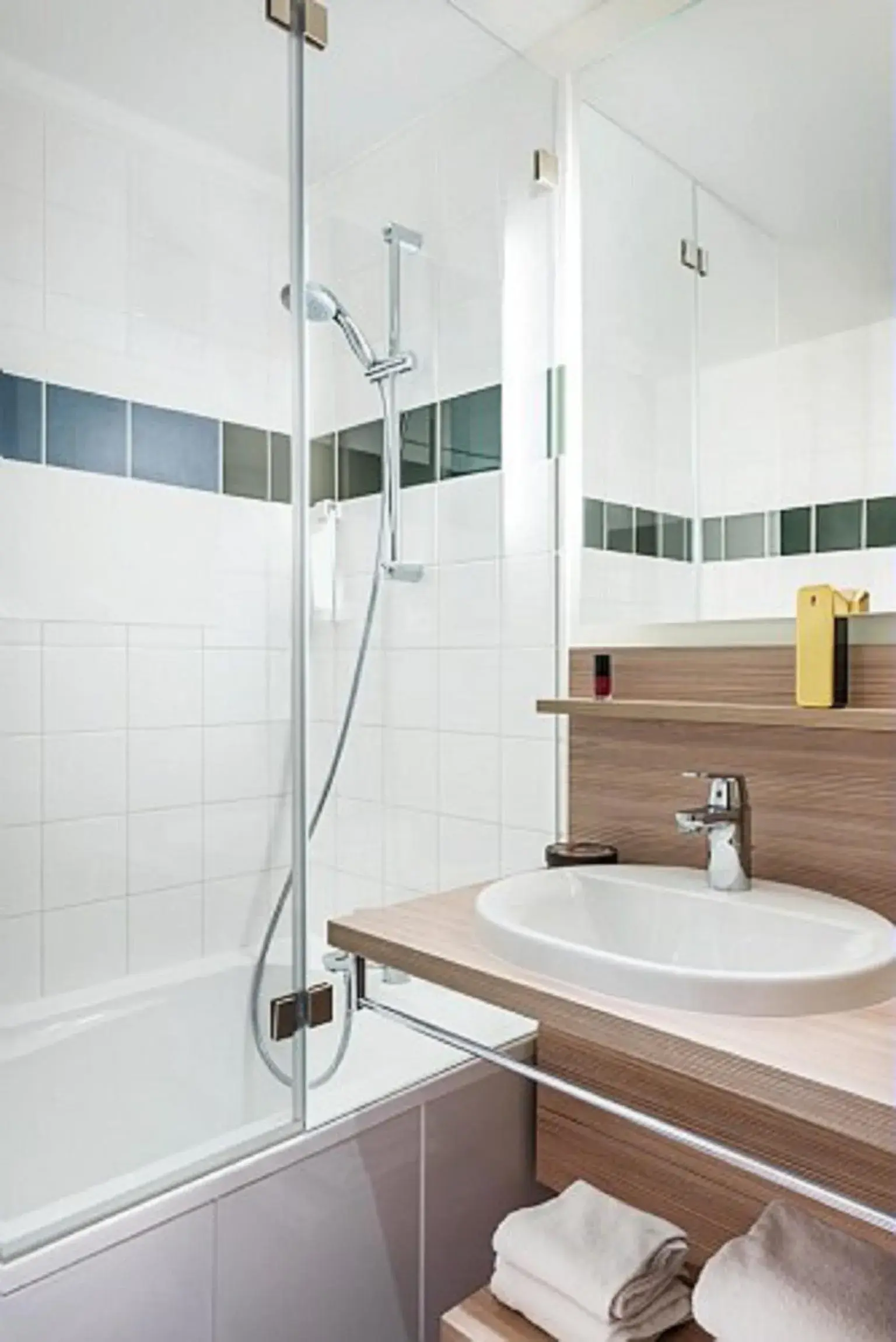 Bathroom in ibis Styles Paris Velizy