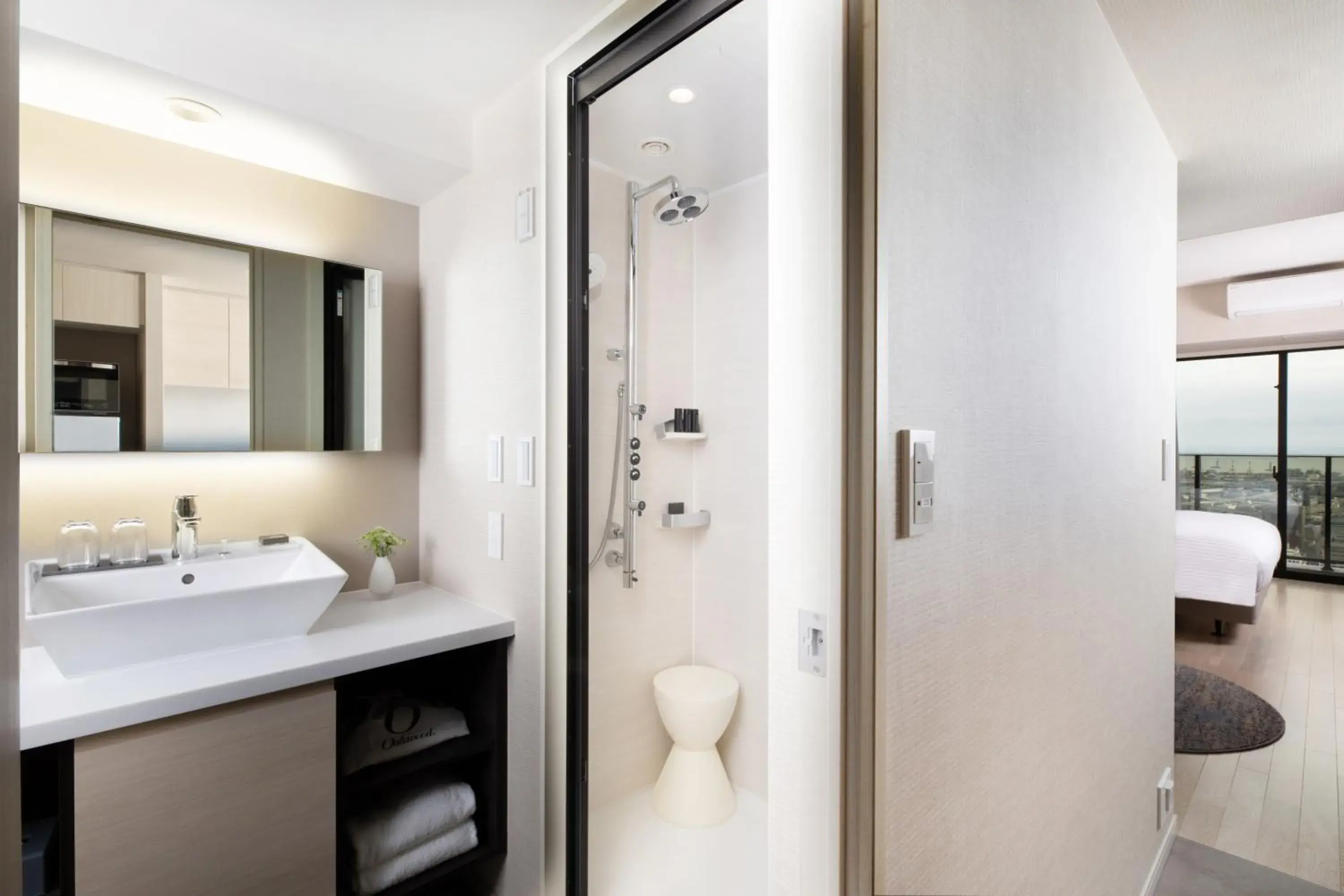 Shower, Bathroom in Oakwood Suites Yokohama