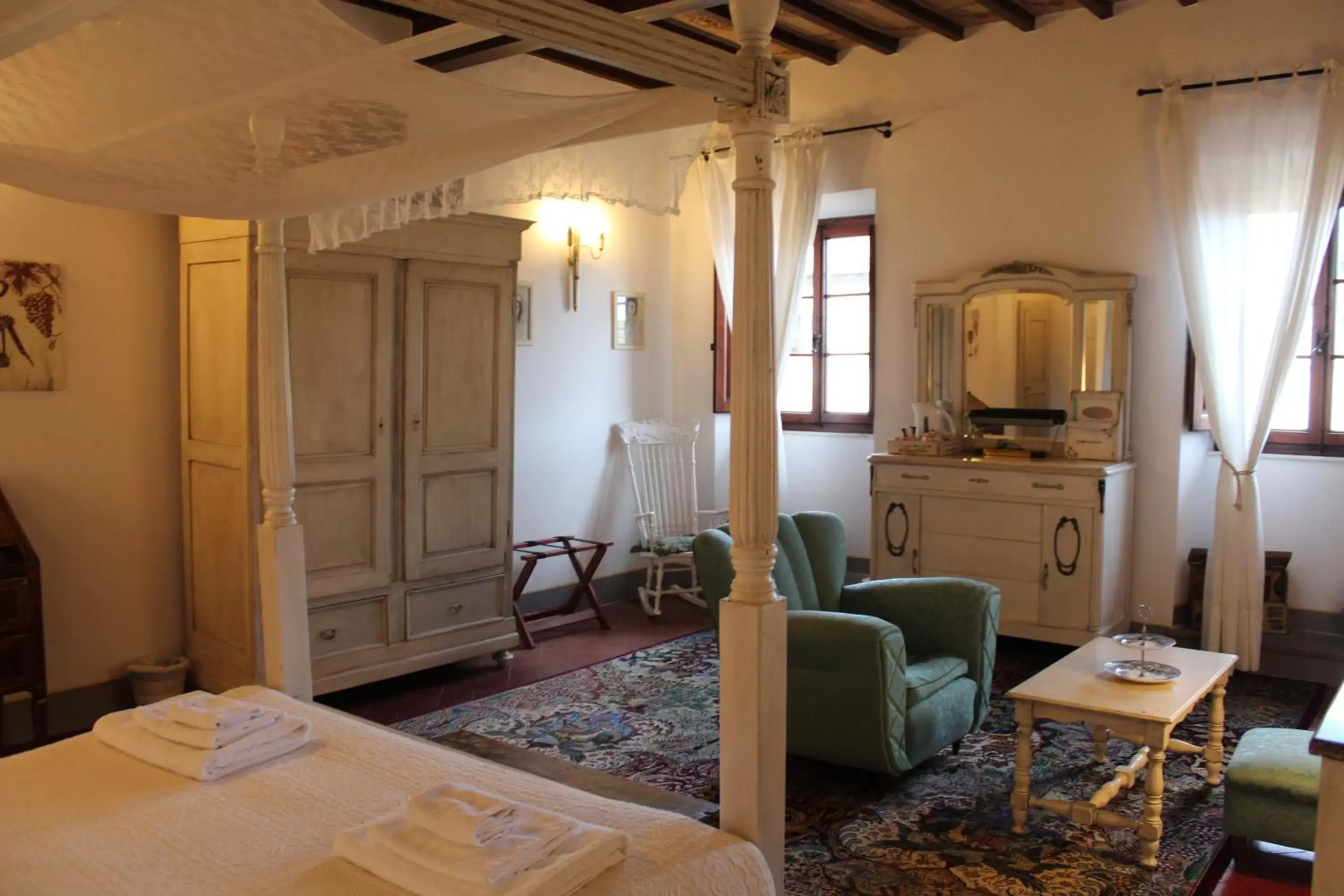 Bedroom, Seating Area in Le Terrazze Del Chianti