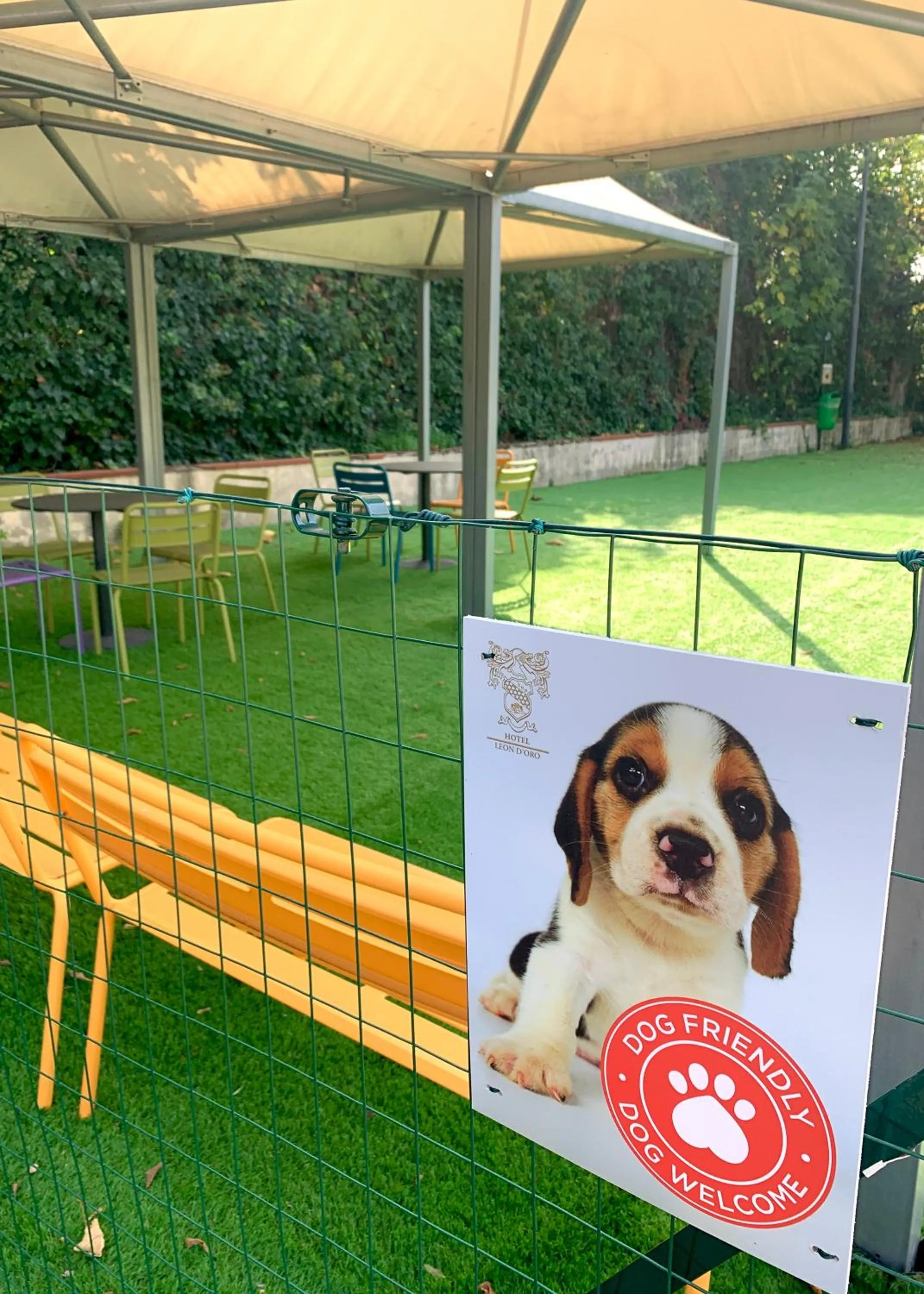 Animals in Hotel Leon d'Oro