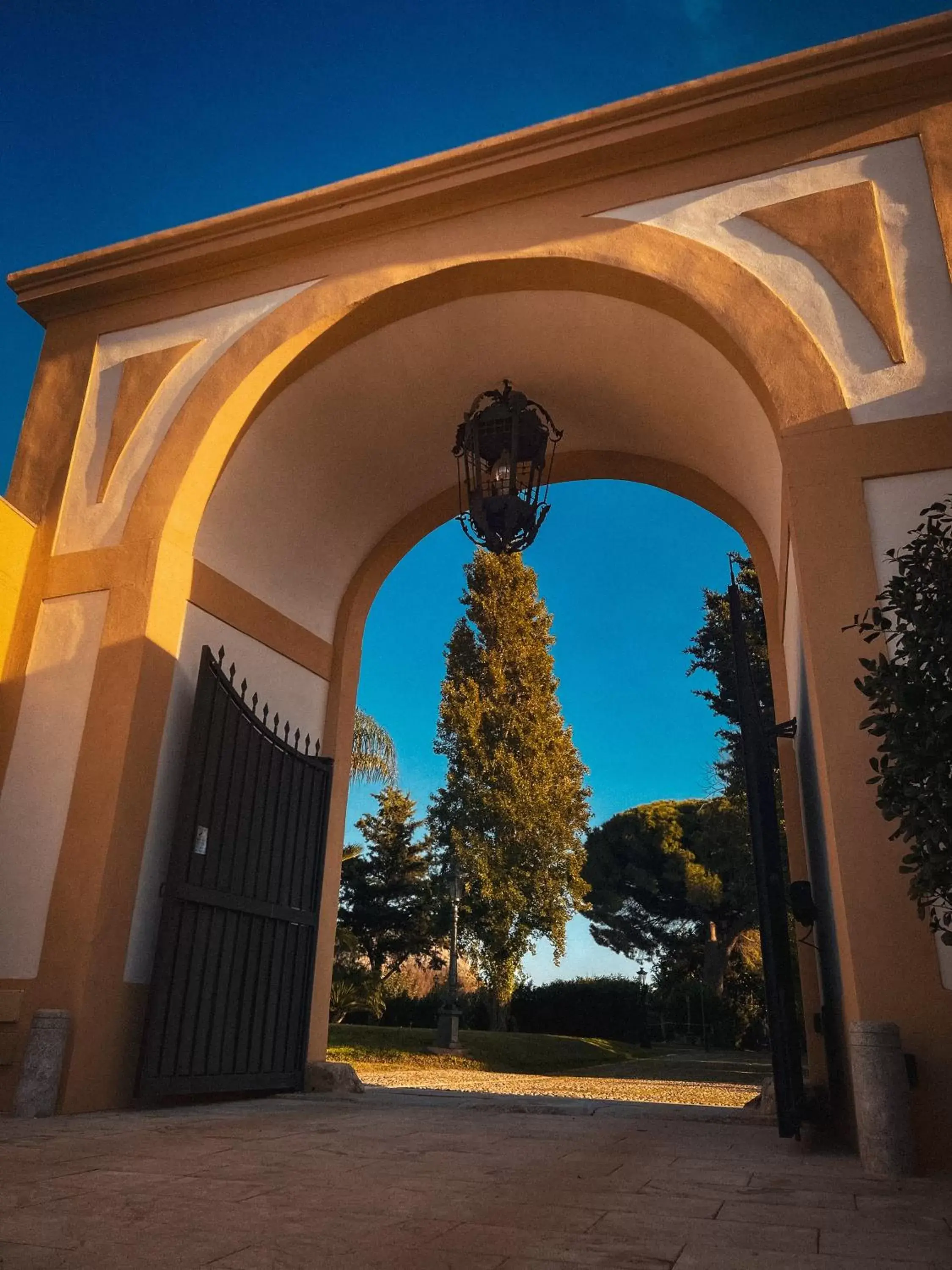 Facade/entrance in Villa del Gattopardo