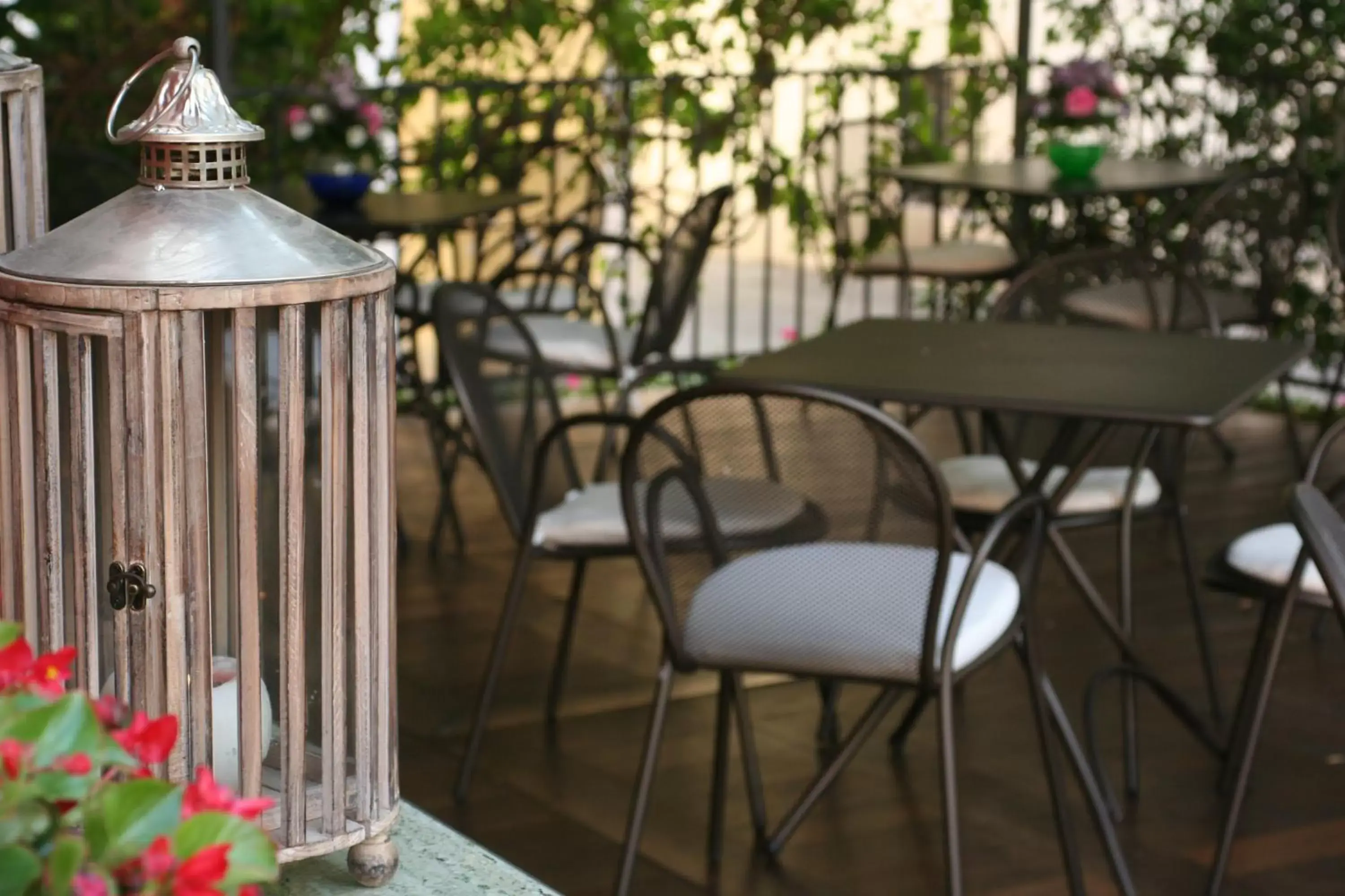 Patio in Hotel Charleston