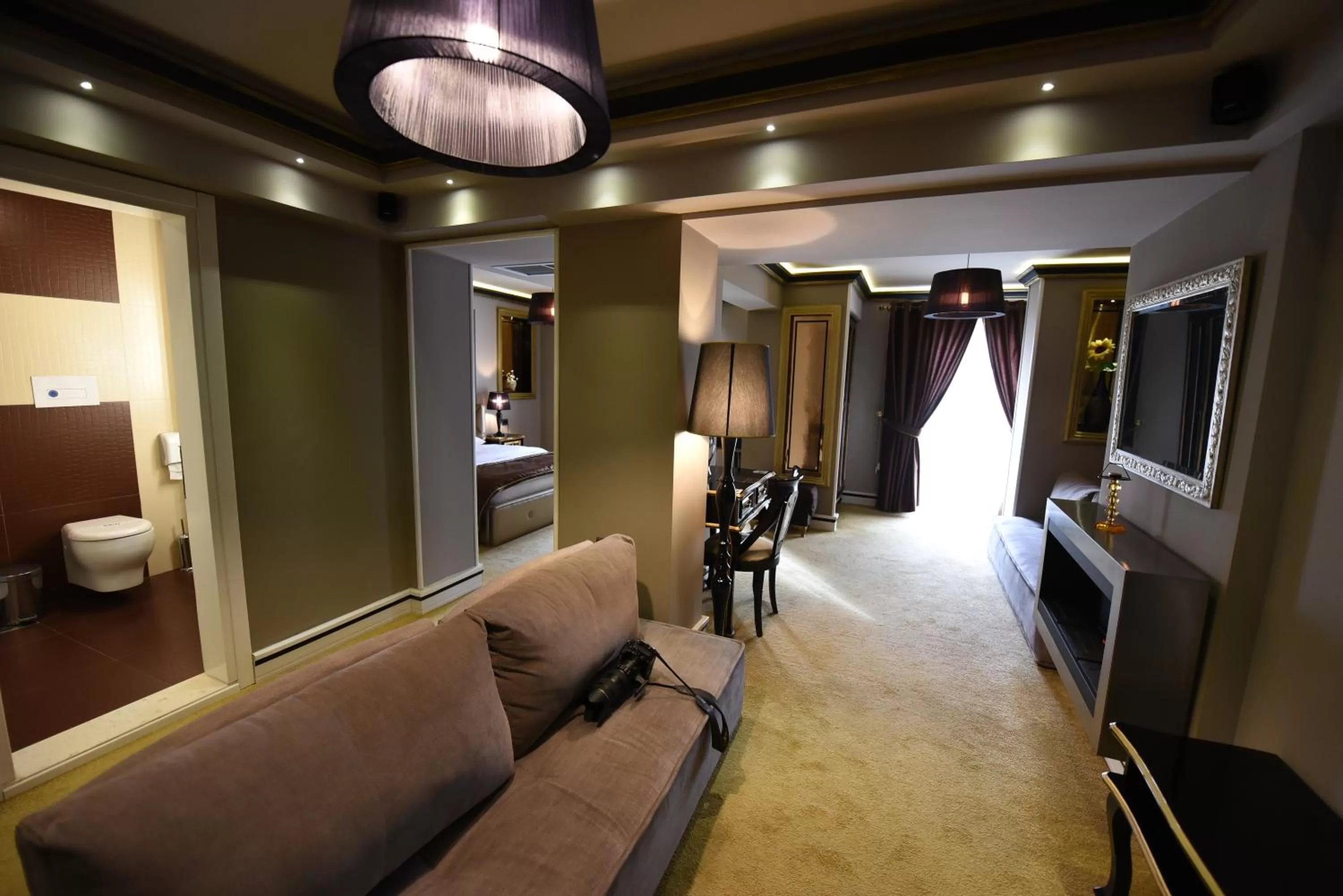 Living room in Hotel Hymeti's Palace