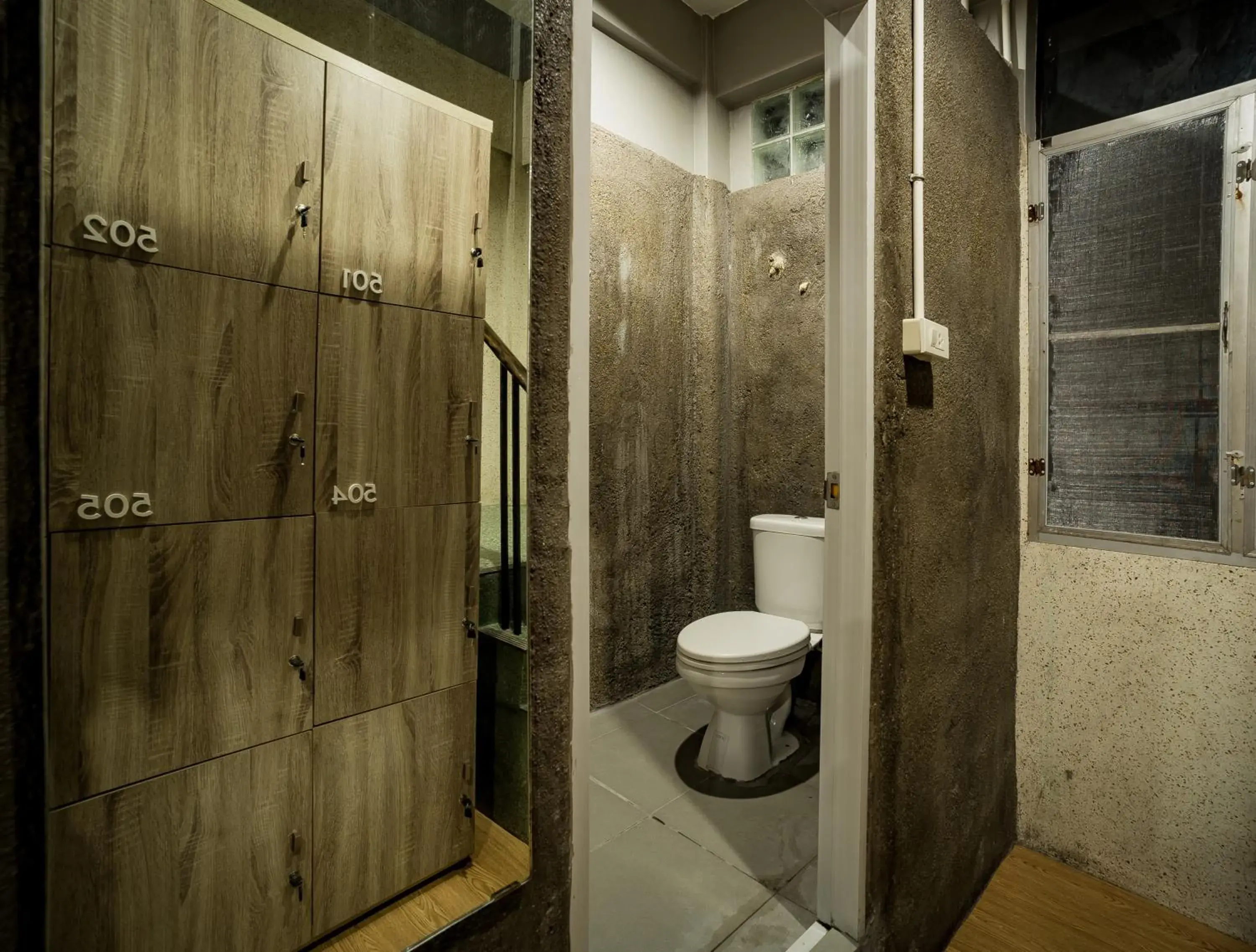 Bathroom in Mind Day Hostel Khaosan