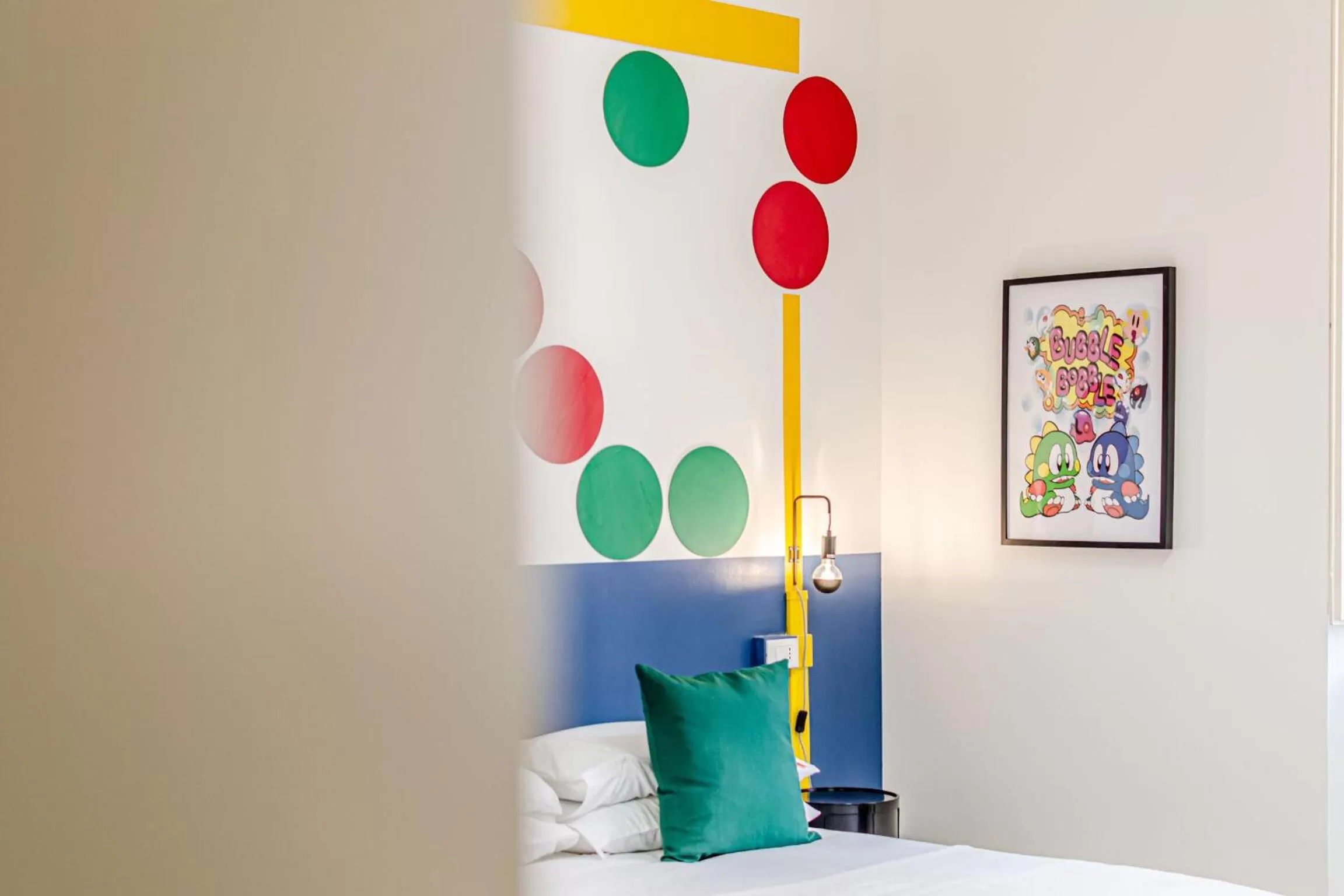 Decorative detail, Bed in Game Rooms Experience