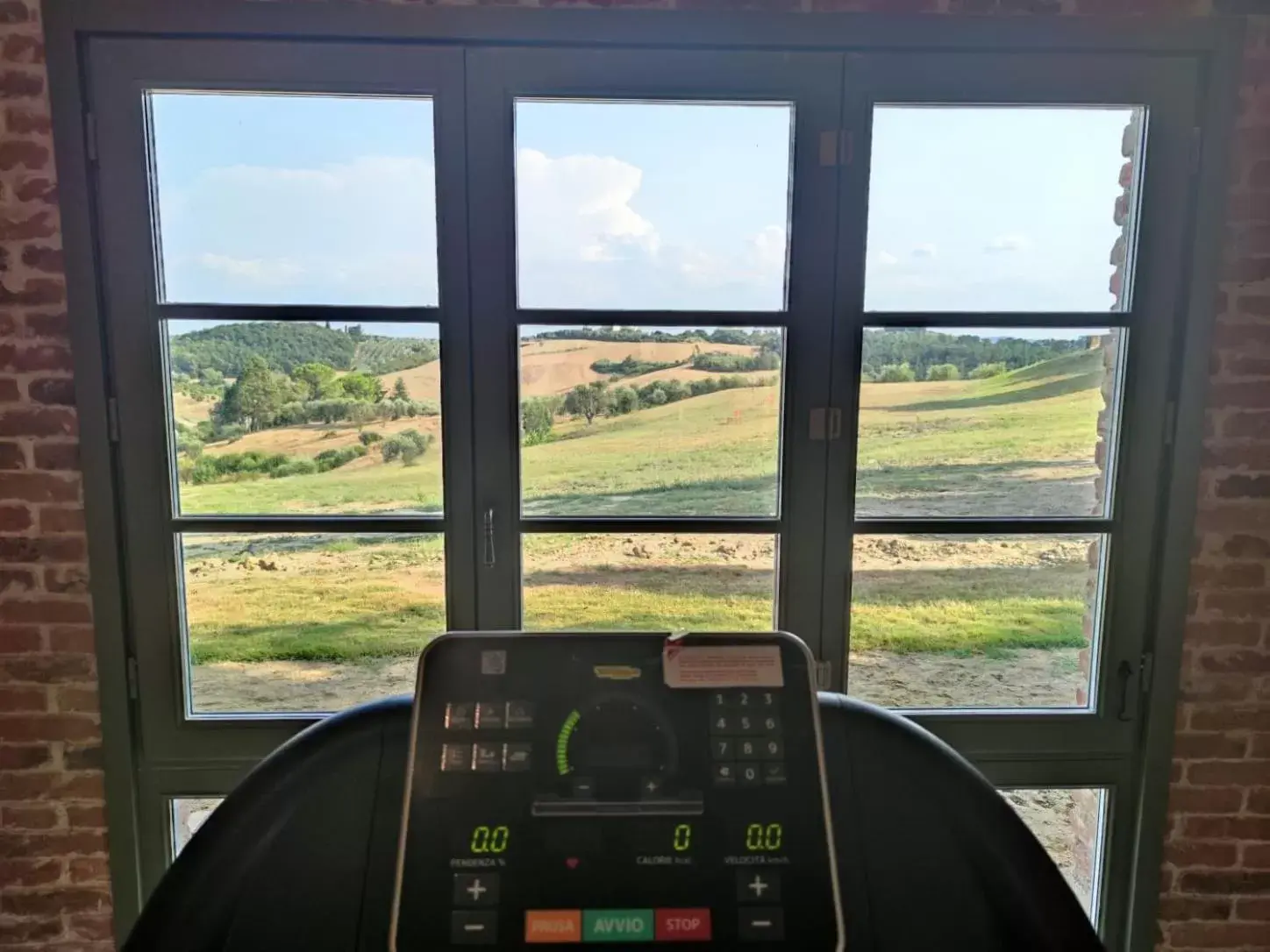 Fitness centre/facilities in Villa Petriolo