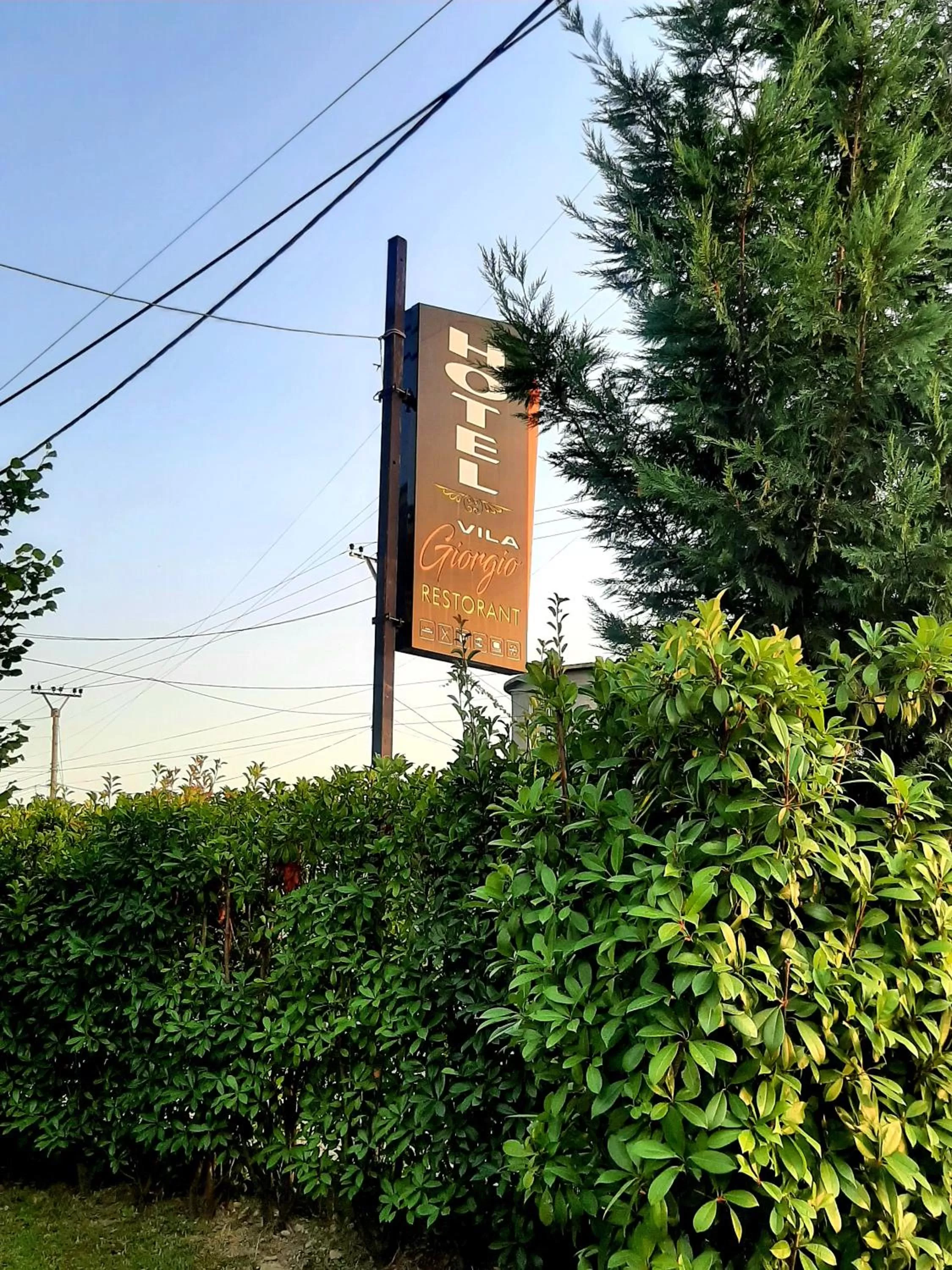 Property Logo/Sign in Hotel Vila Giorgio