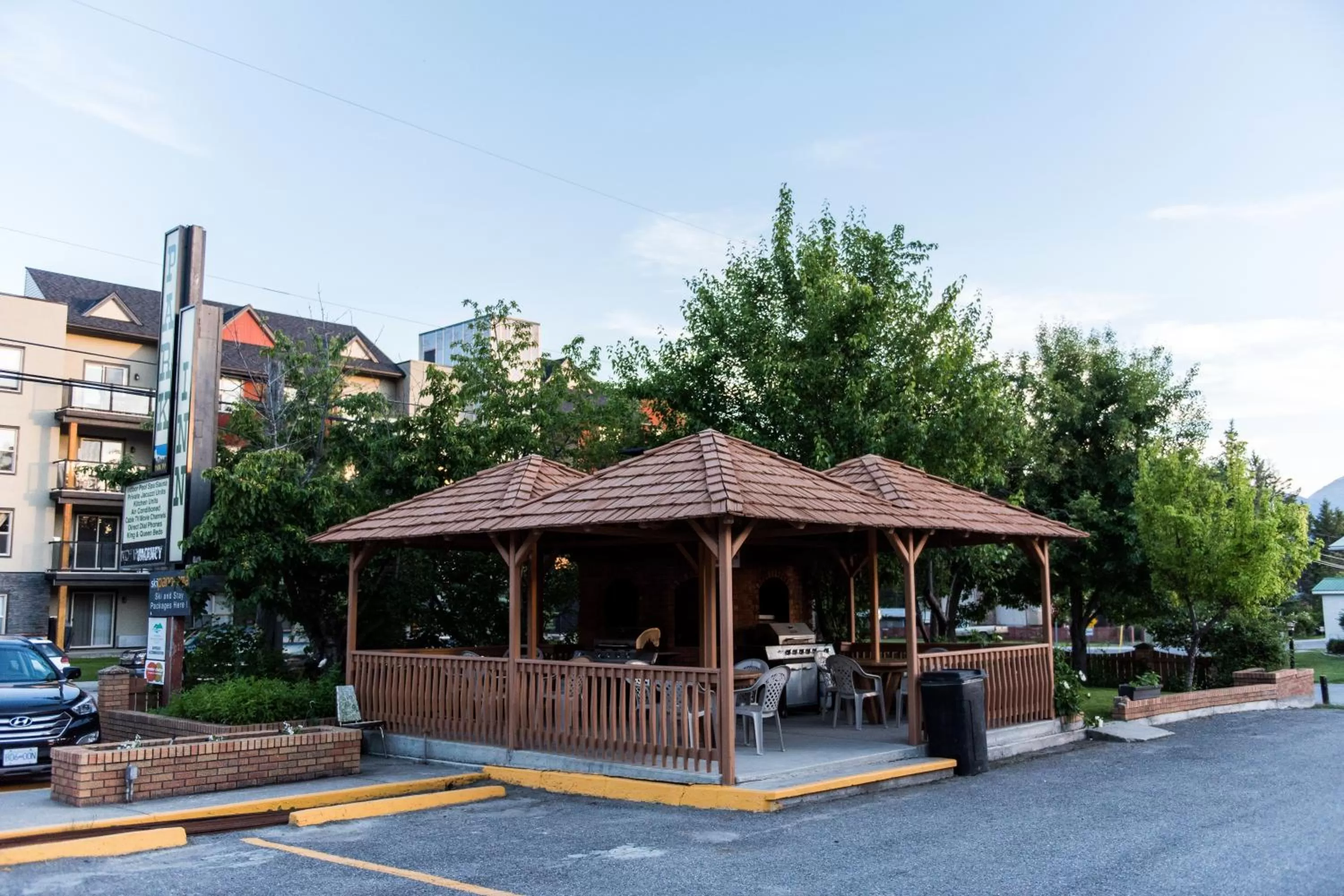 Property building in Radium Park Lodge