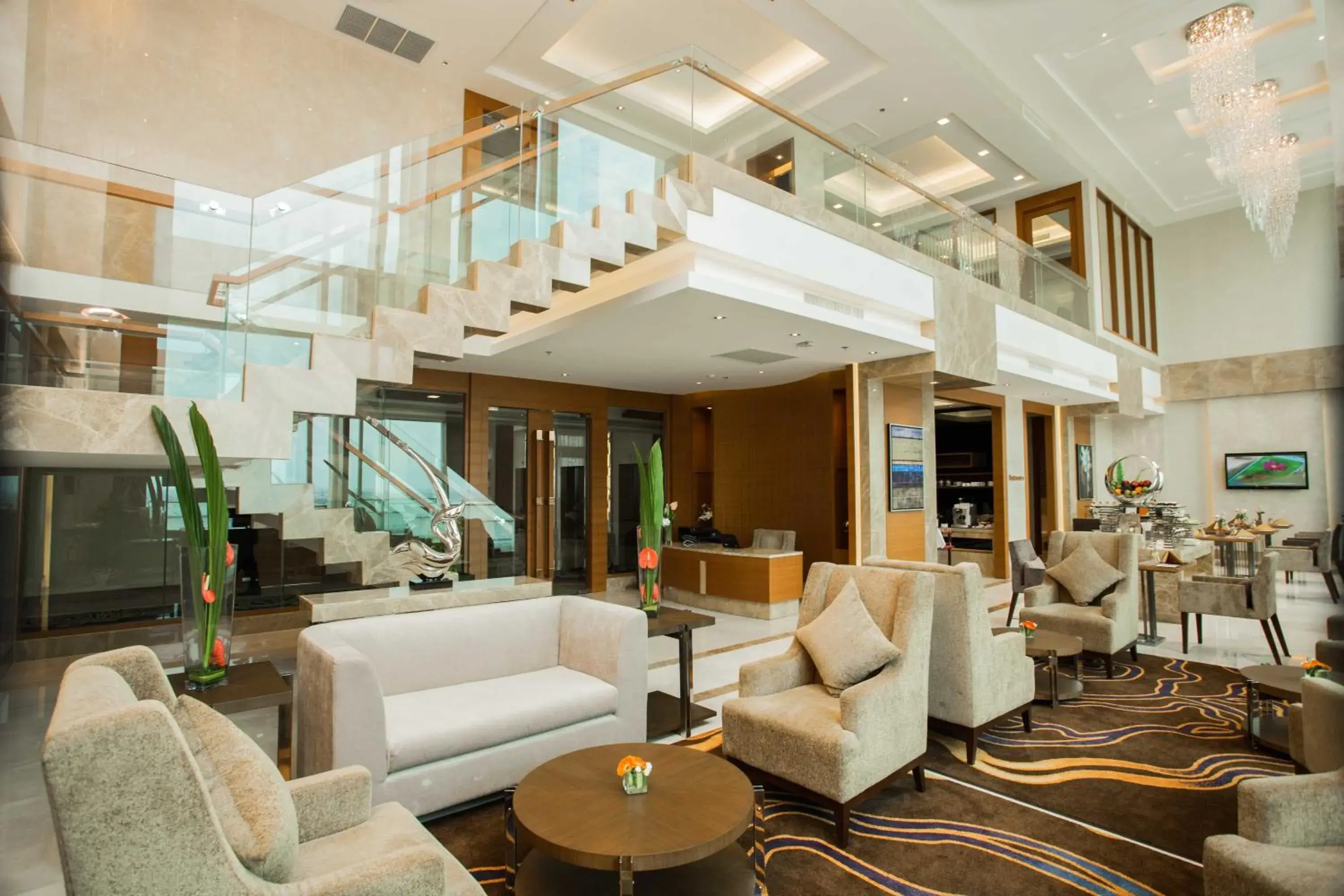 Lobby or reception, Lobby/Reception in The Grand Fourwings Convention hotel (SHA Extra Plus)