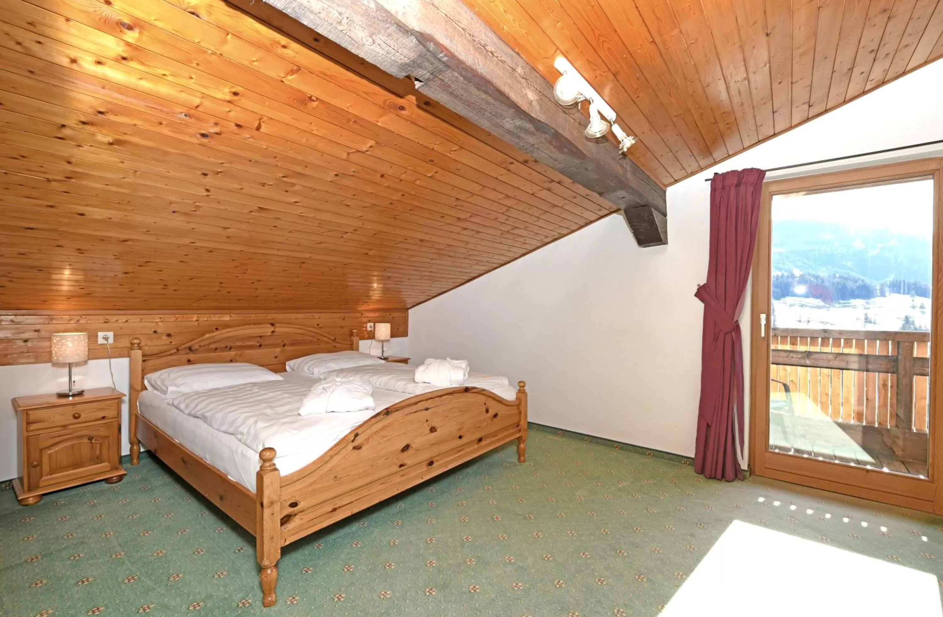 Bedroom, Bed in Hotel St Hubertus
