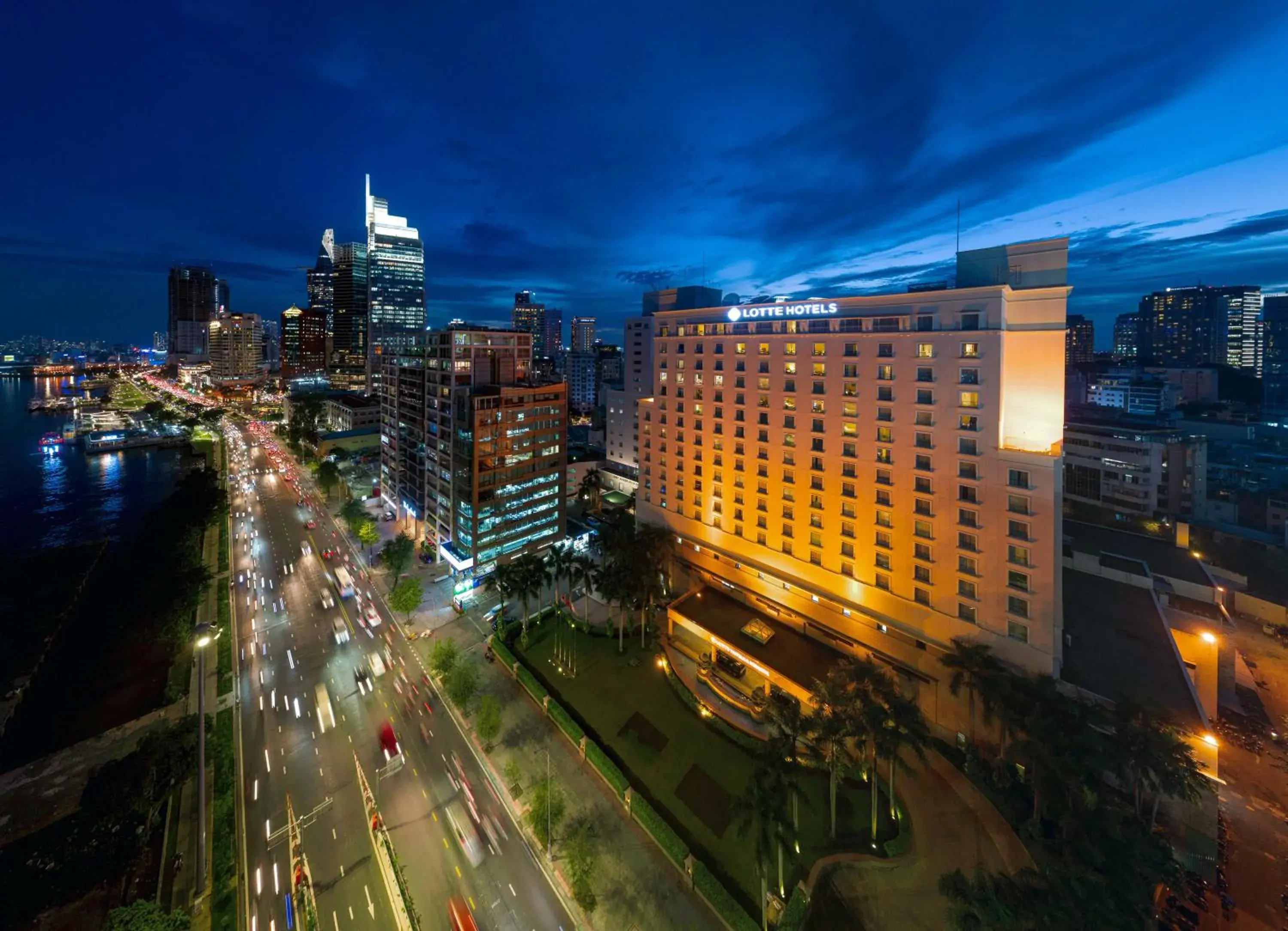 Property building in Lotte Hotel Saigon