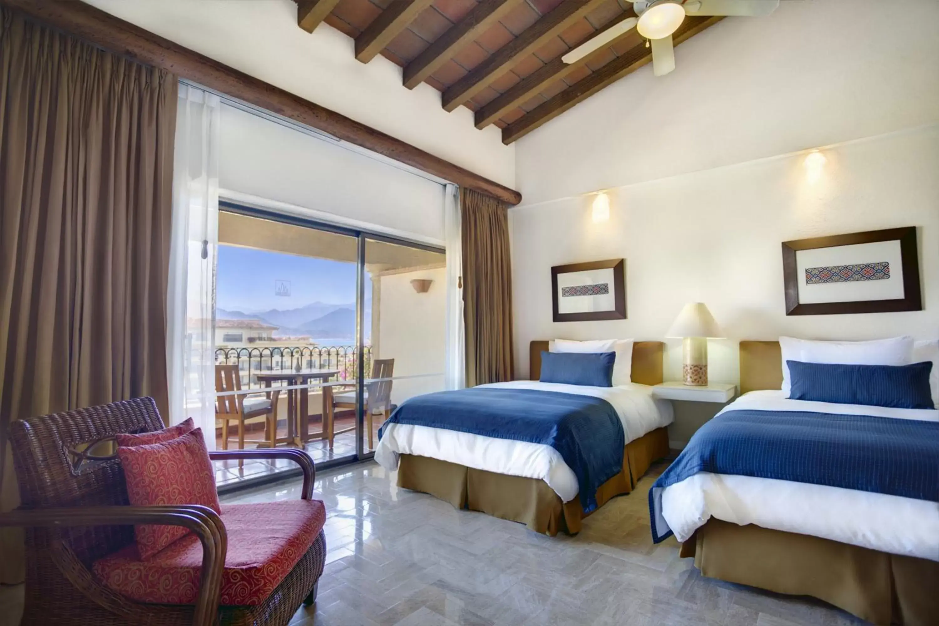 Bedroom in Velas Vallarta Suite Resort All-Inclusive
