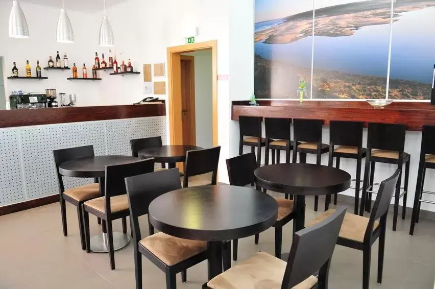 Lounge or bar, Restaurant/Places to Eat in Vicentina Hotel