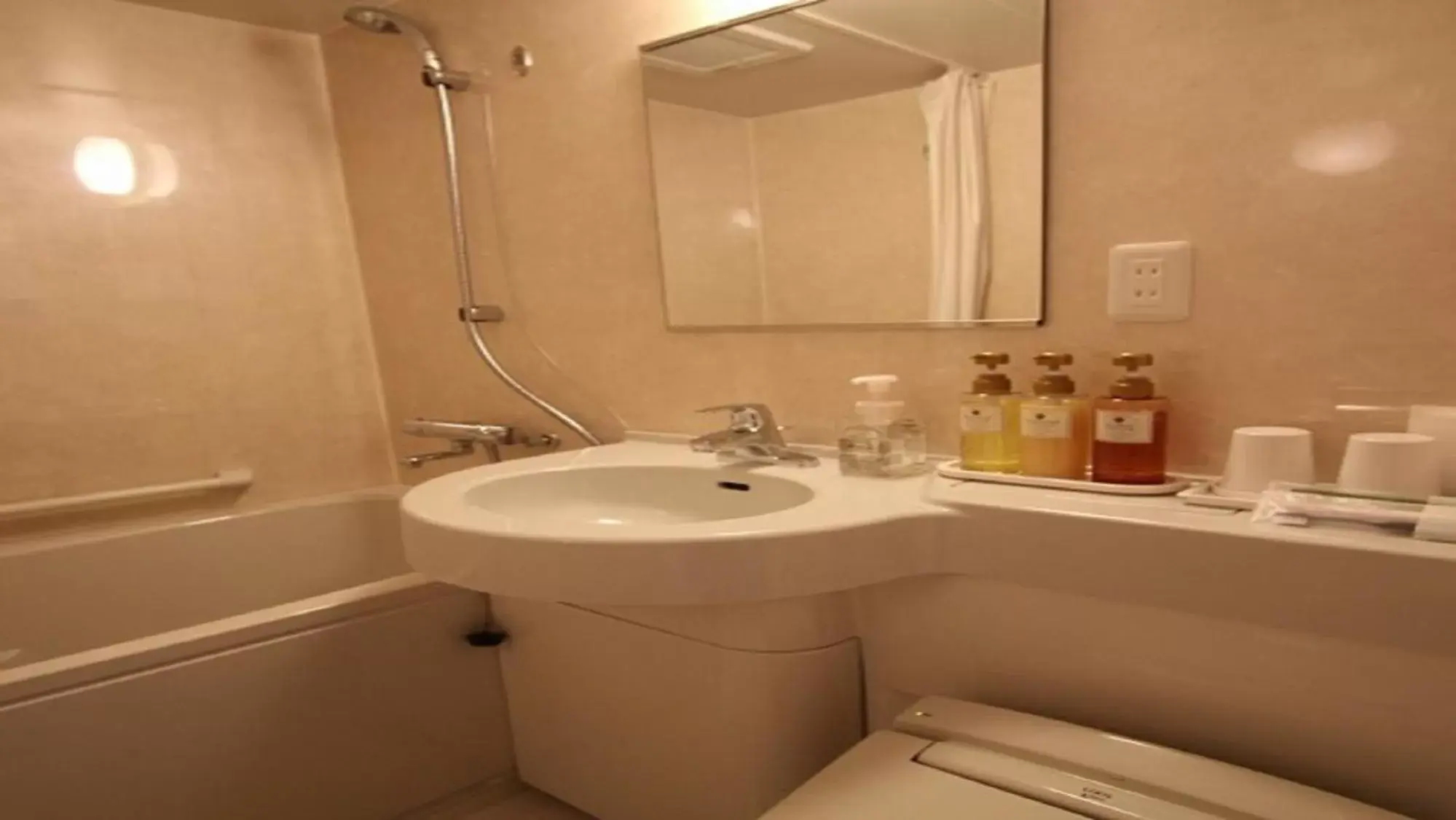 Bathroom in Hotel New Gaea Yanagawa