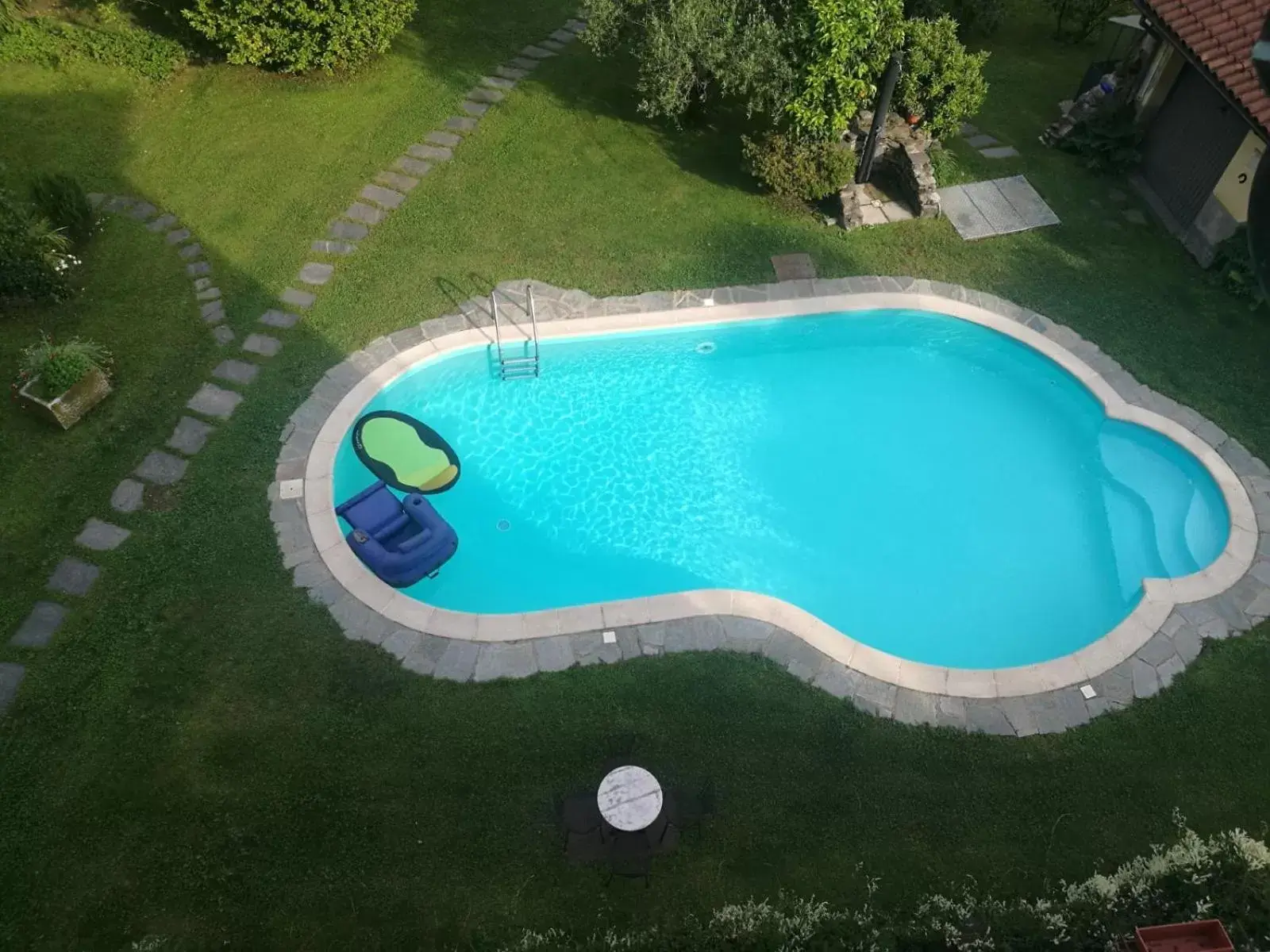 Swimming pool, Pool View in Rainbow Relais