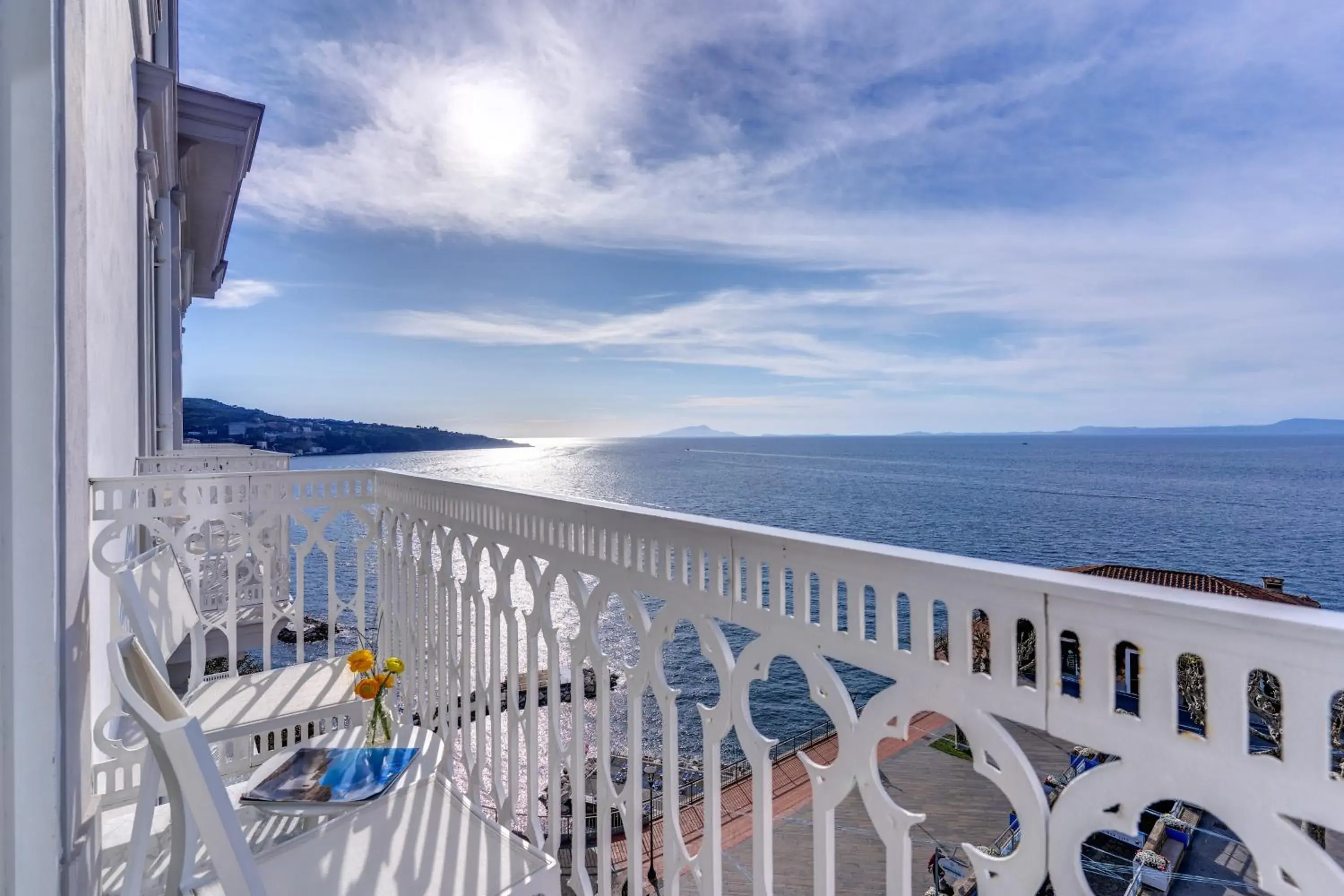 Balcony/Terrace in Hotel Mediterraneo