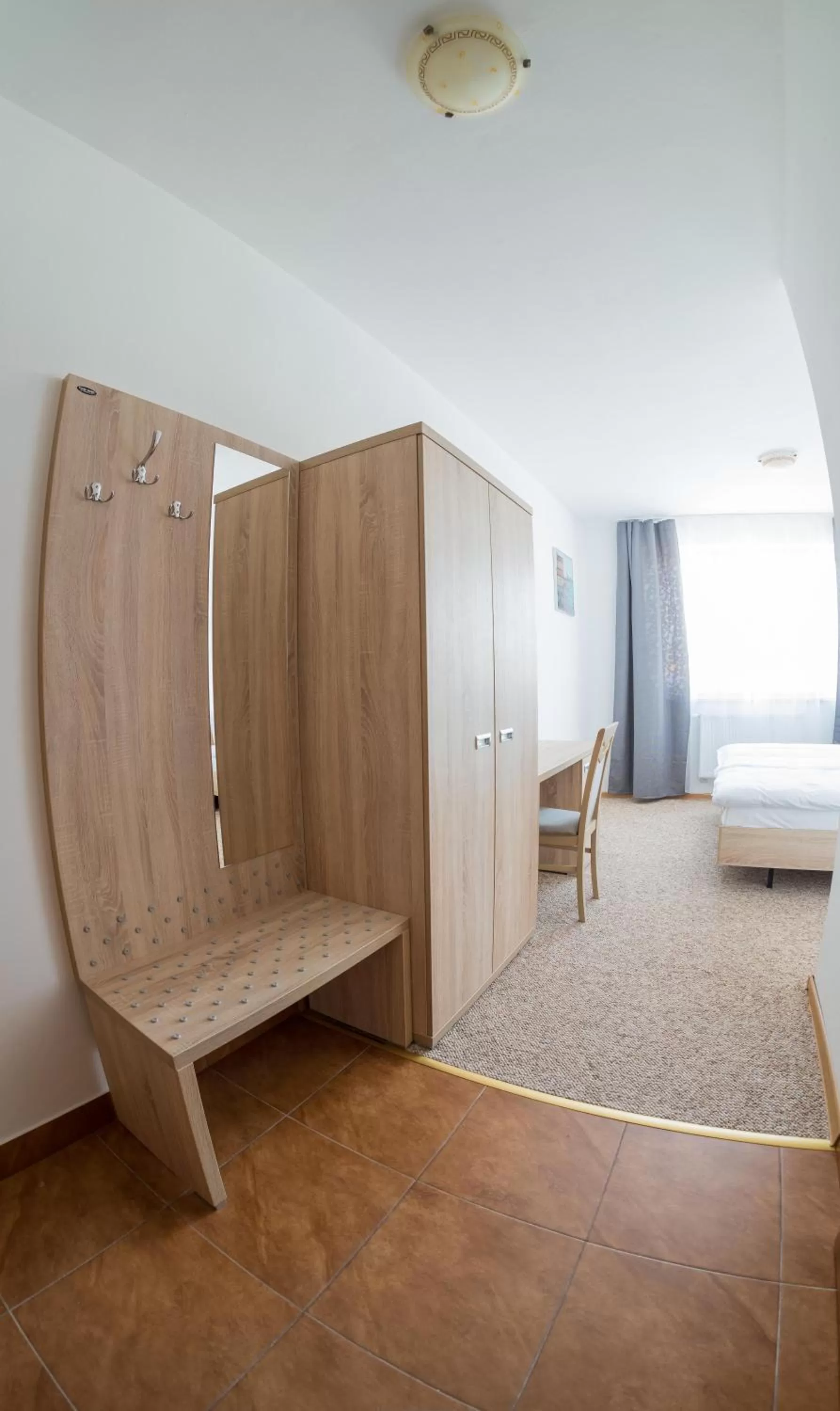 Photo of the whole room, Bed in Patra