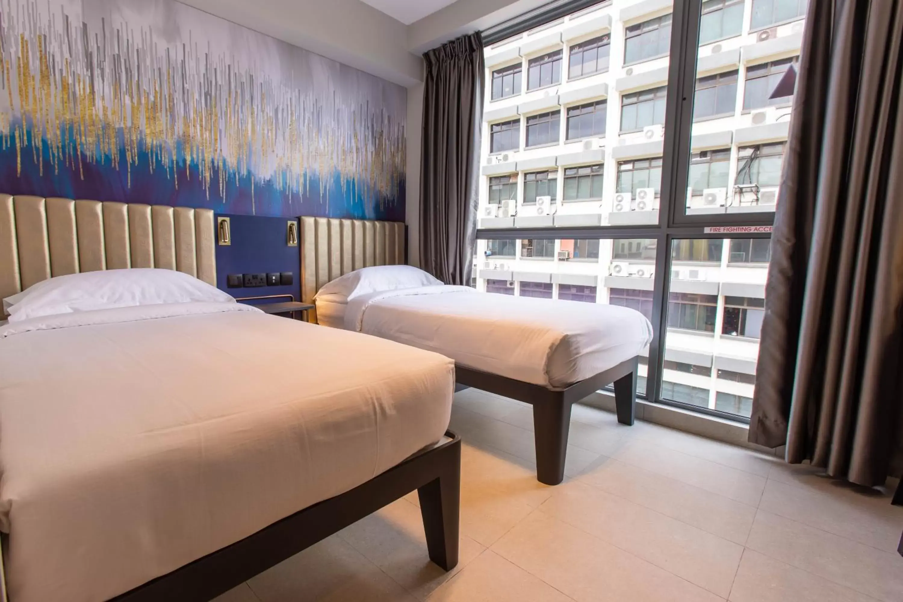 Bed in ibis budget Singapore Gold
