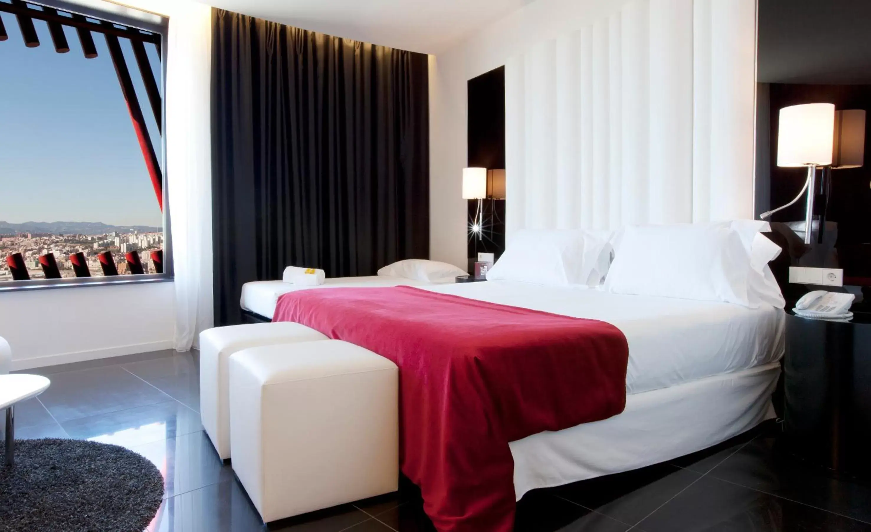 Bedroom in Hotel Porta Fira 4* Sup