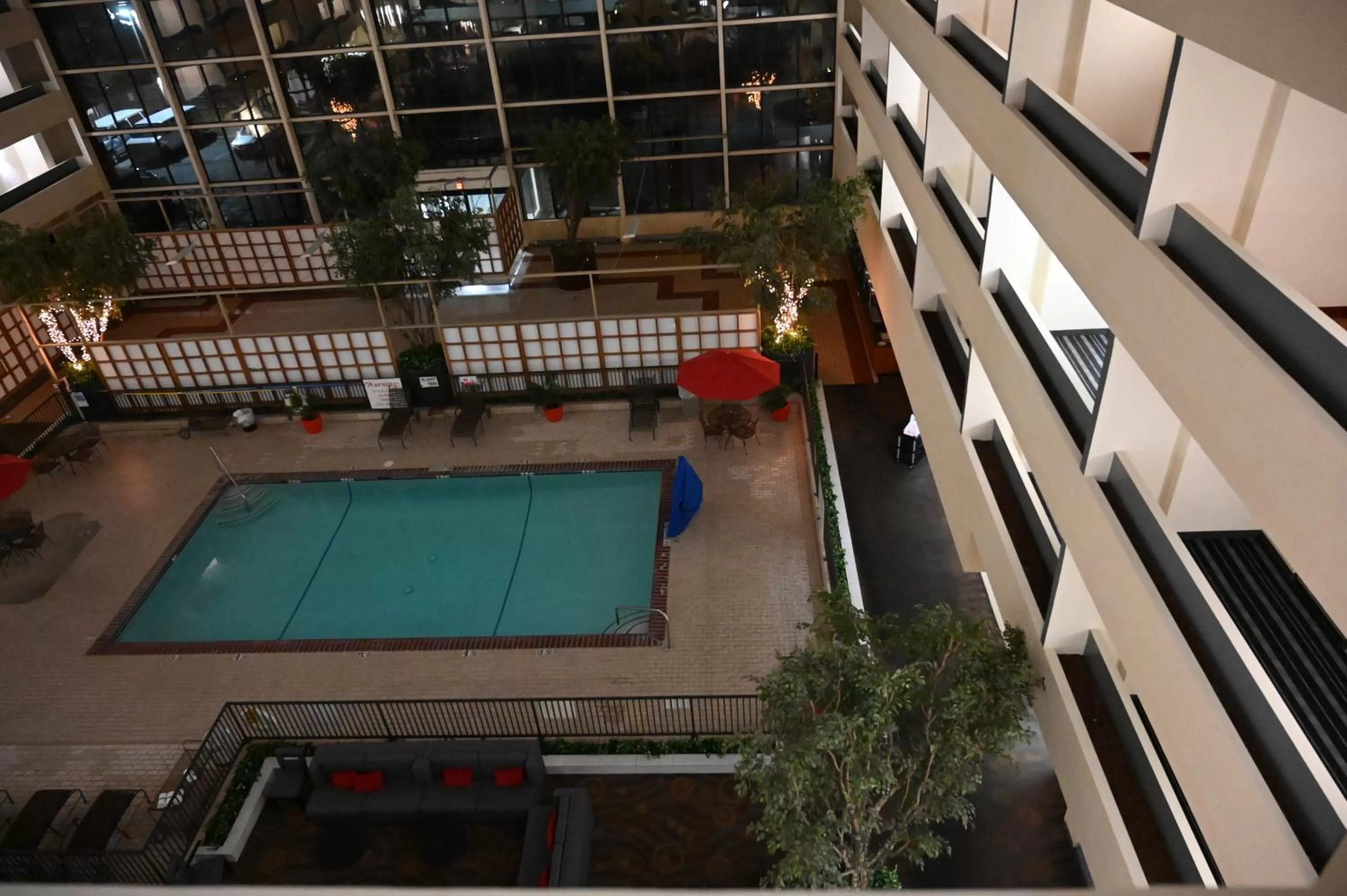 Swimming pool in Atrium Hotel and Suites DFW Airport