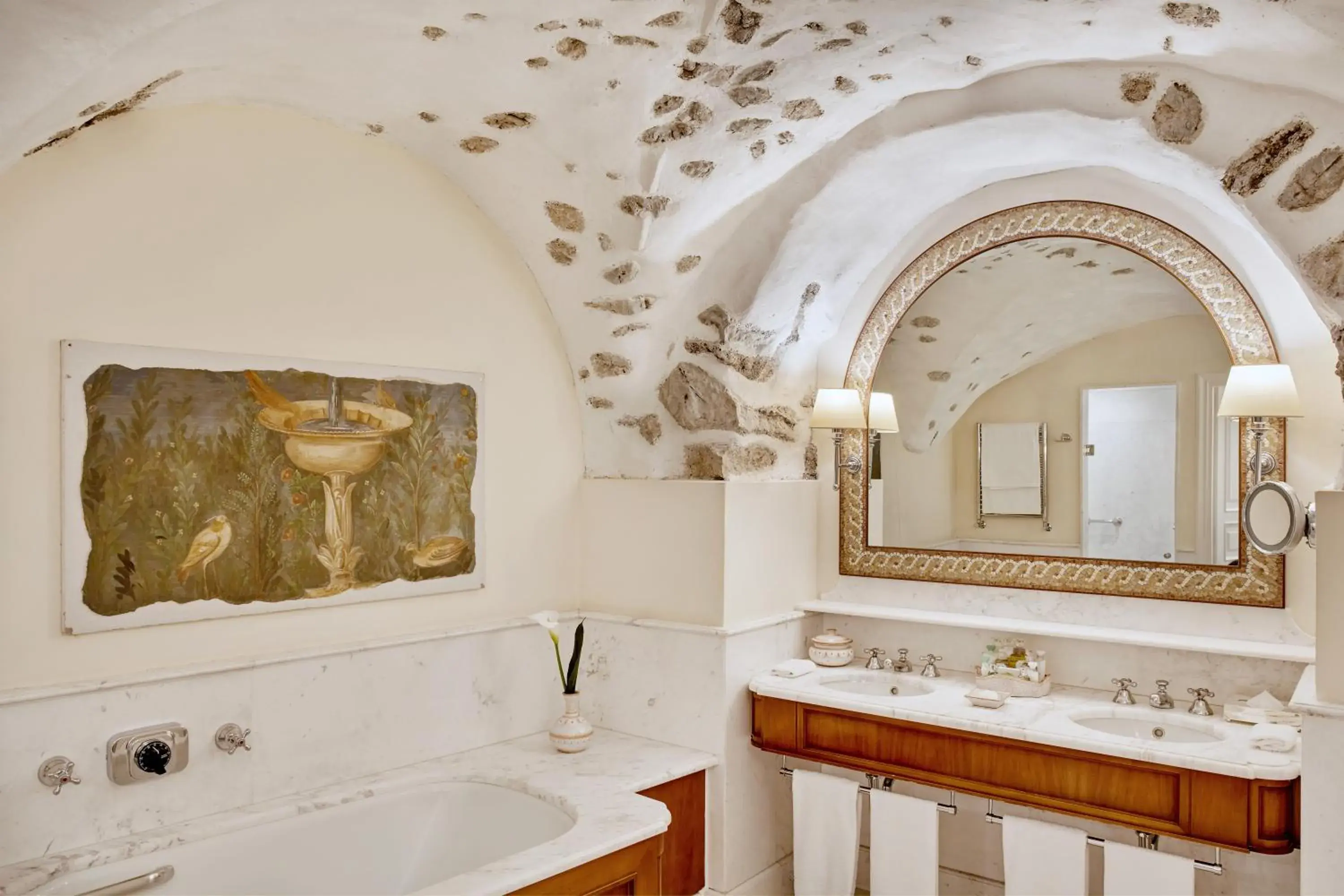 Bathroom in Caruso, A Belmond Hotel, Amalfi Coast