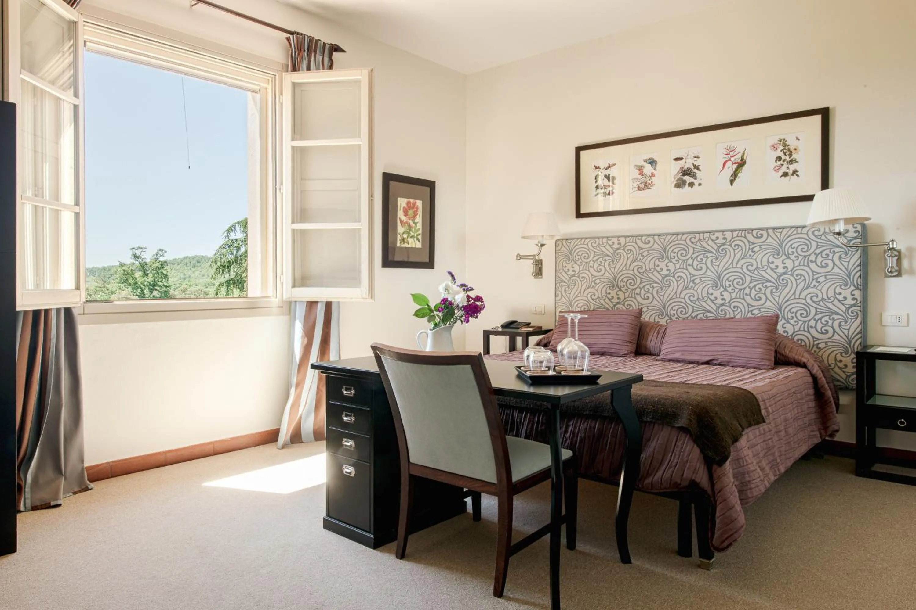 Decorative detail in Si Montalcino Hotel