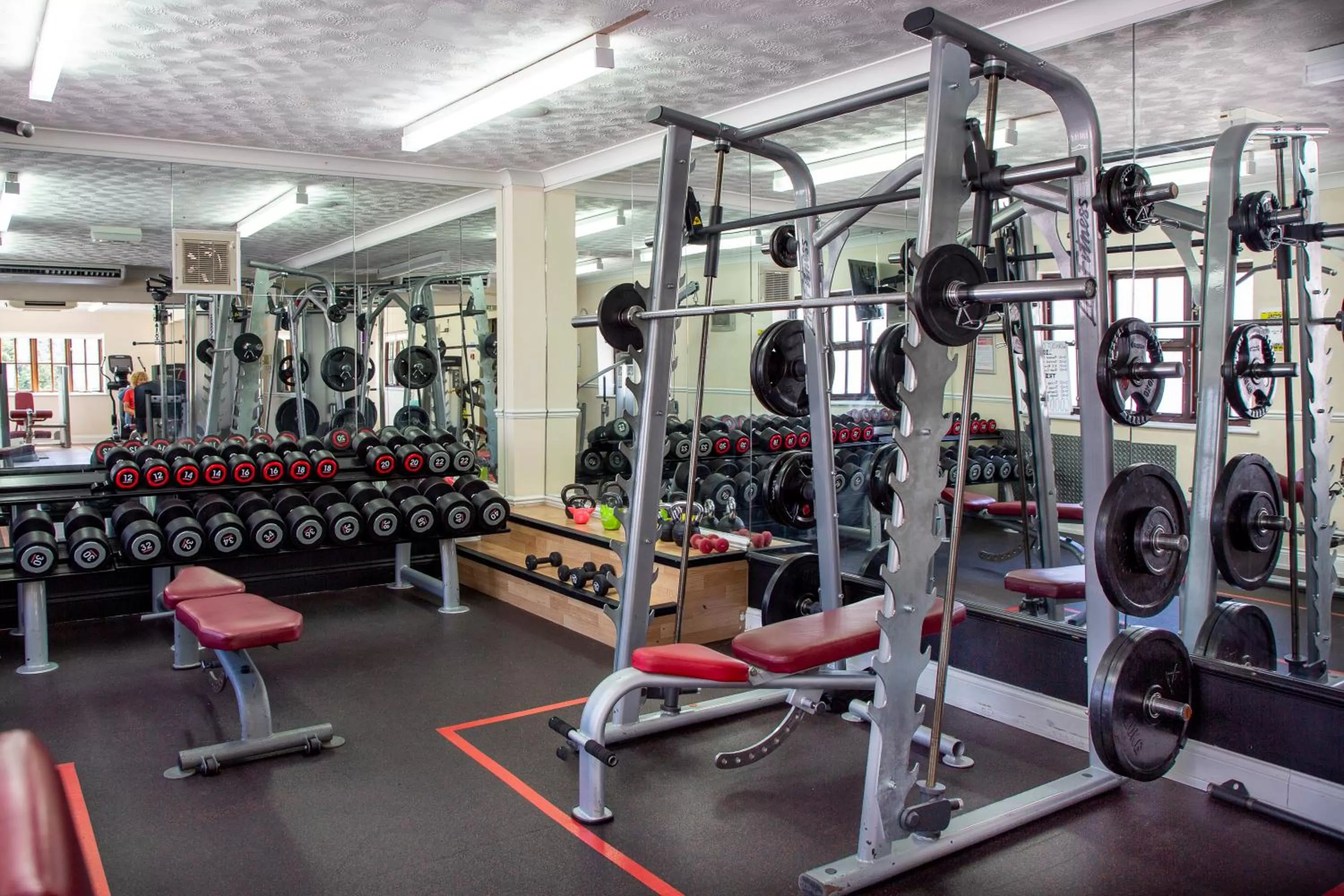 Fitness centre/facilities in Best Western Plus Ullesthorpe Court Hotel & Golf Club
