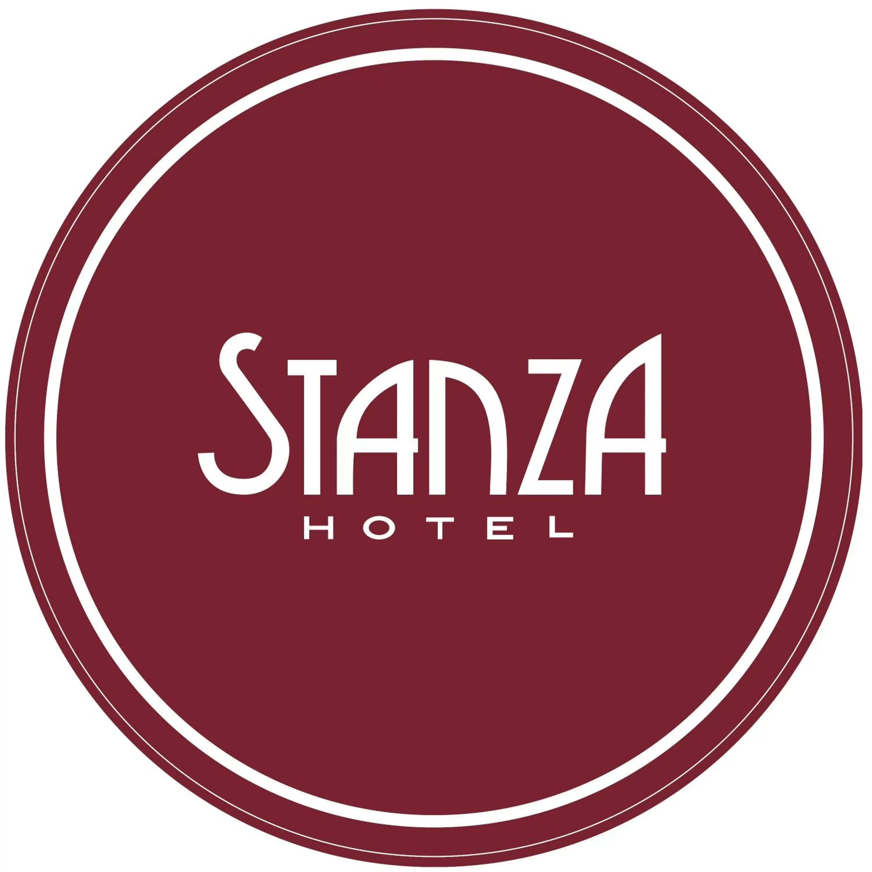 Property logo or sign in Stanza Hotel