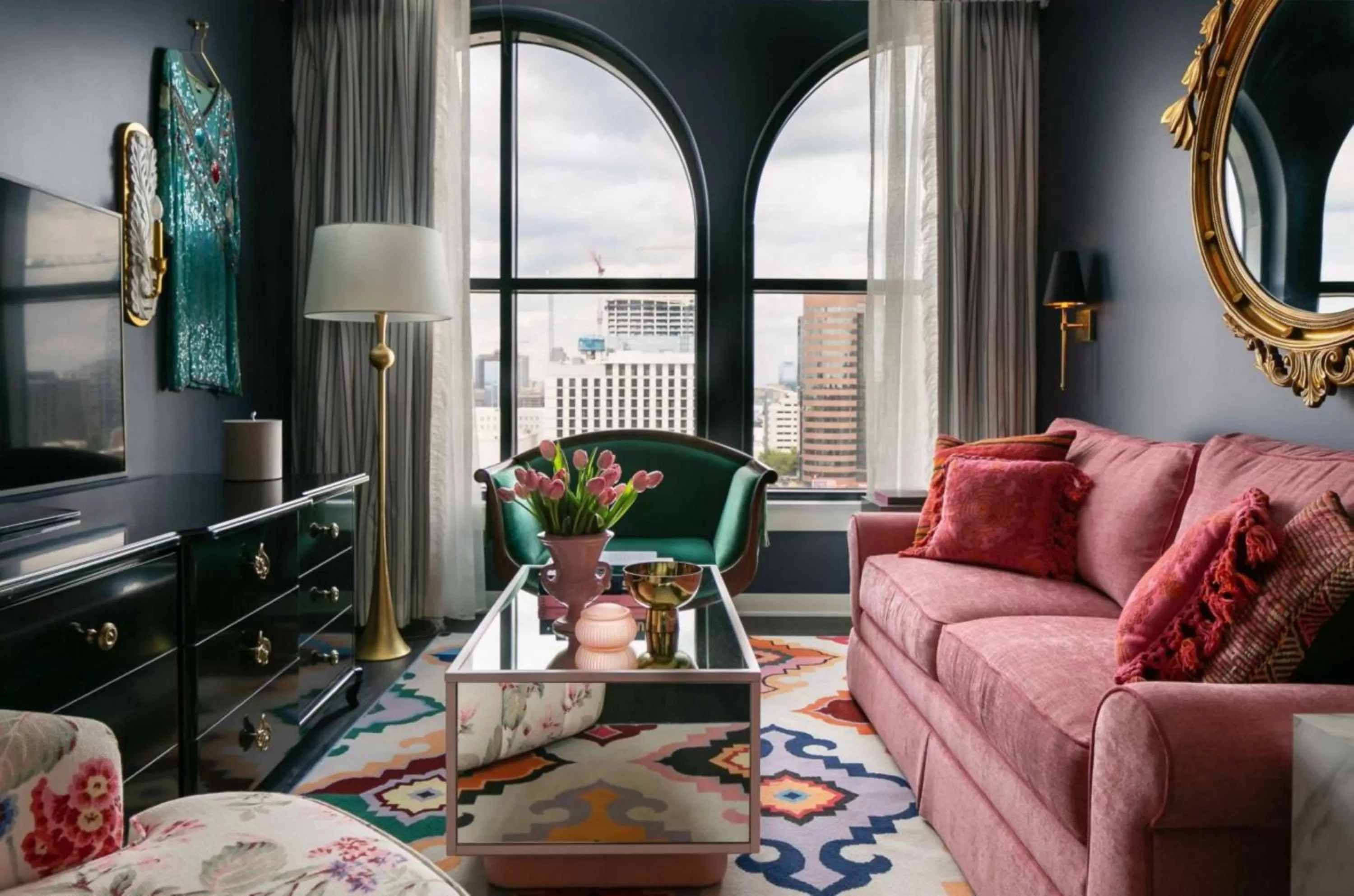 Seating area in Graduate by Hilton Nashville